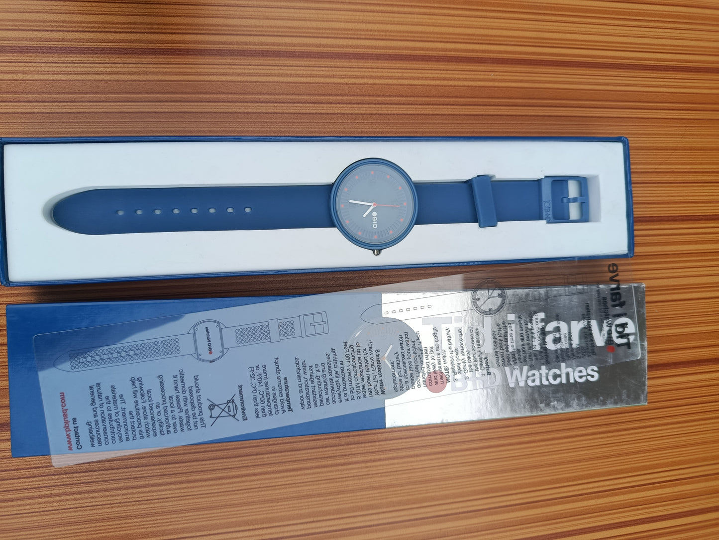 Tid i Farve Blue Men's Watch