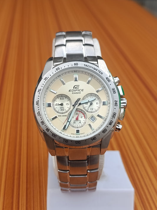 Casio Edifice EF-532 Men's Stainless Steel Watch