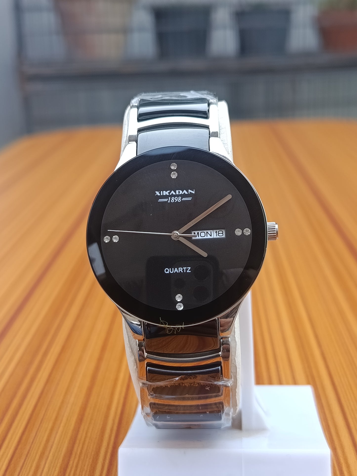 Xikadan Men's Ceramic Links Watch