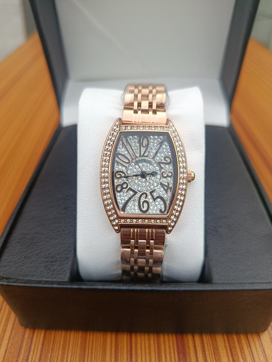 Tophil Women's Watch Rose Gold Colour