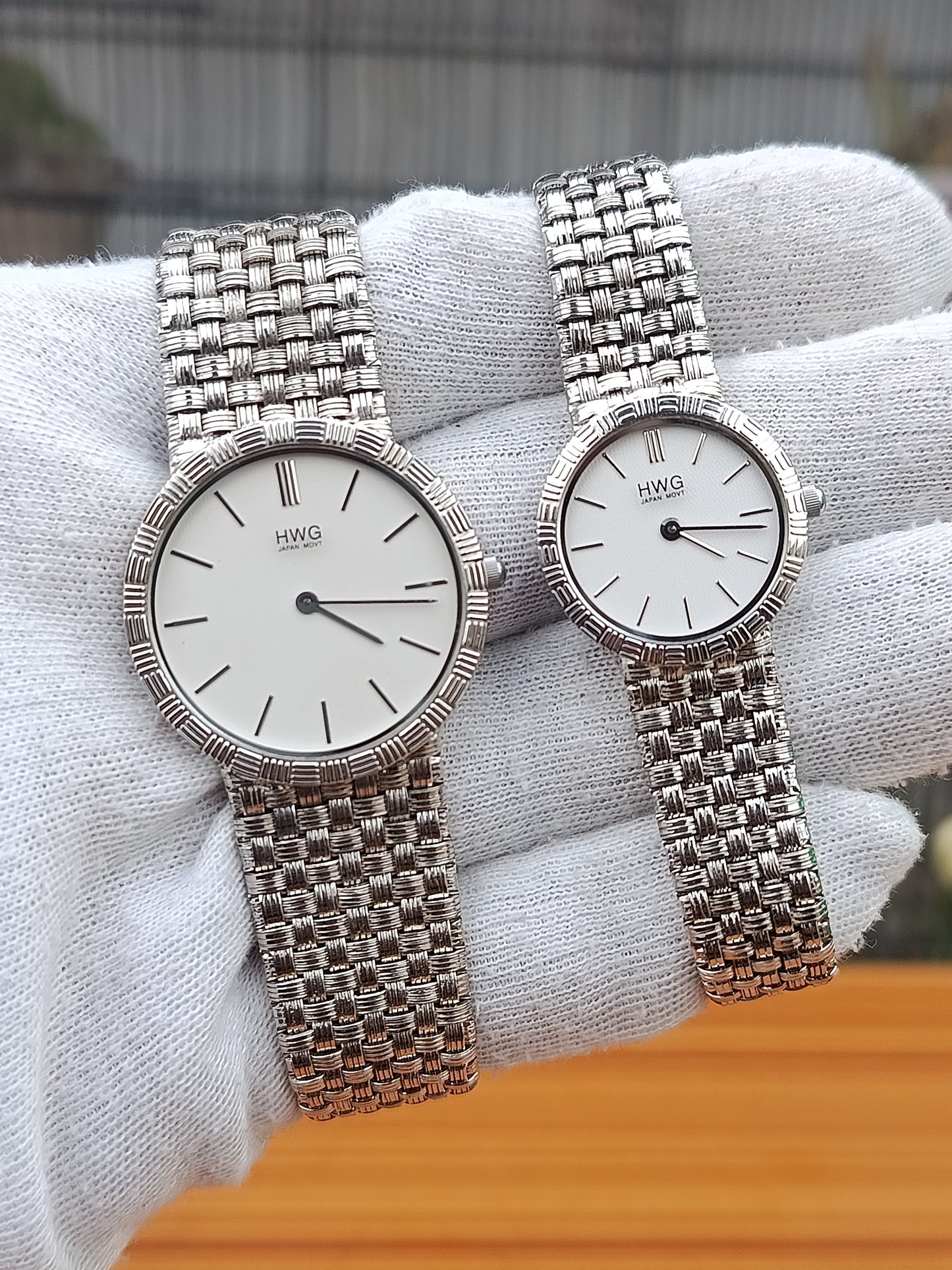 HWG Japan Pair Men women Watch