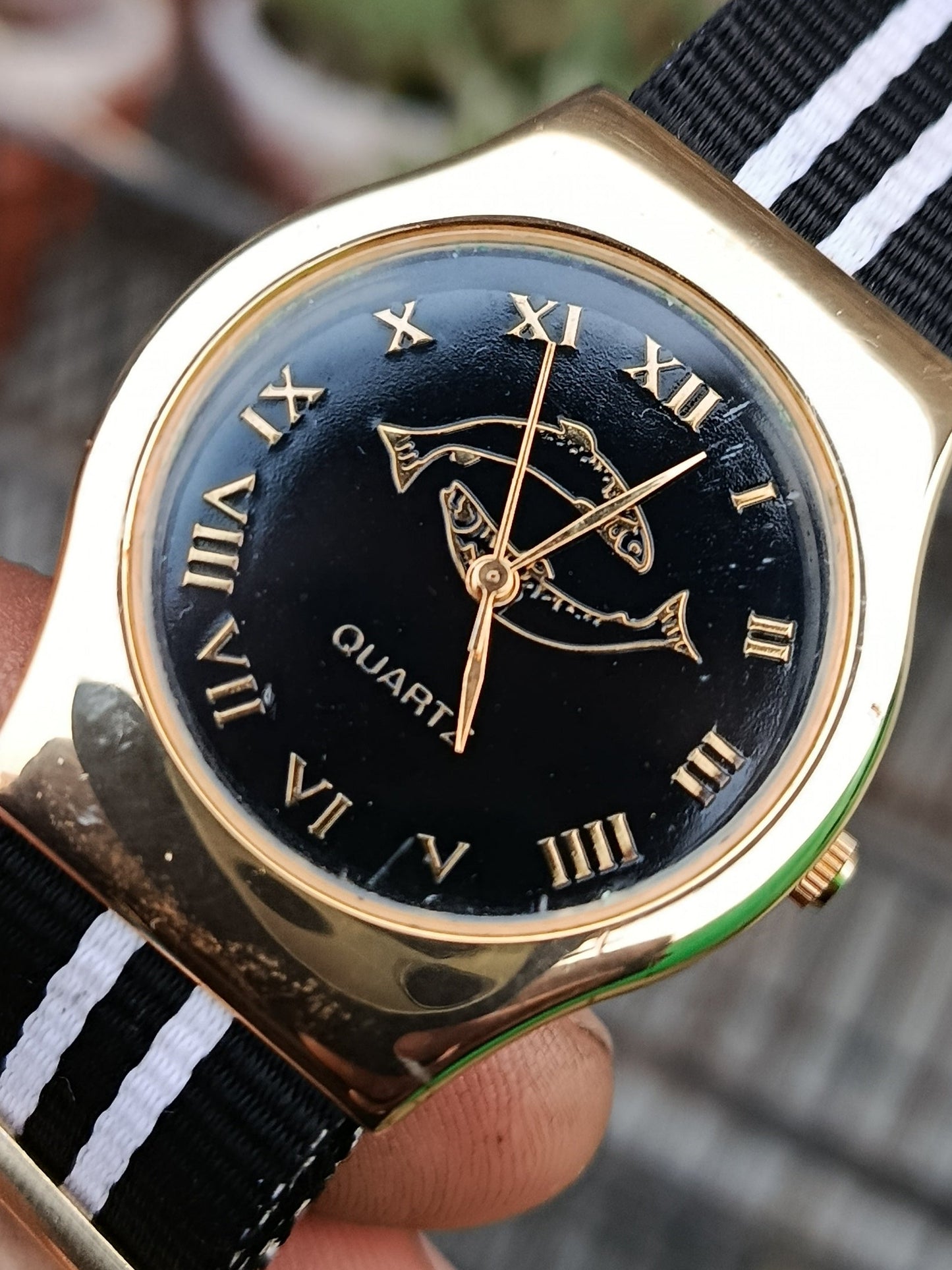 Vintage Two Shark's Watch