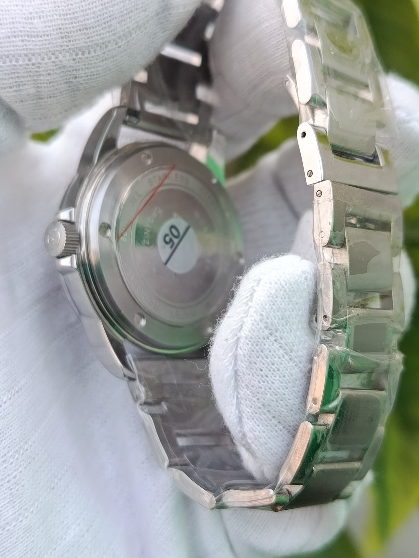Enlange Swiss Made Men's Stainless Steel Watch Swiss Quartz