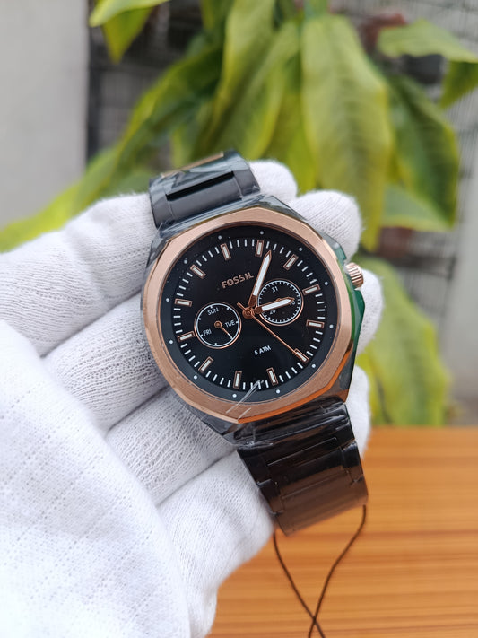 Fossil BQ2645SET Men’s Quartz Watch | Multi-Color Dial Stainless Steel