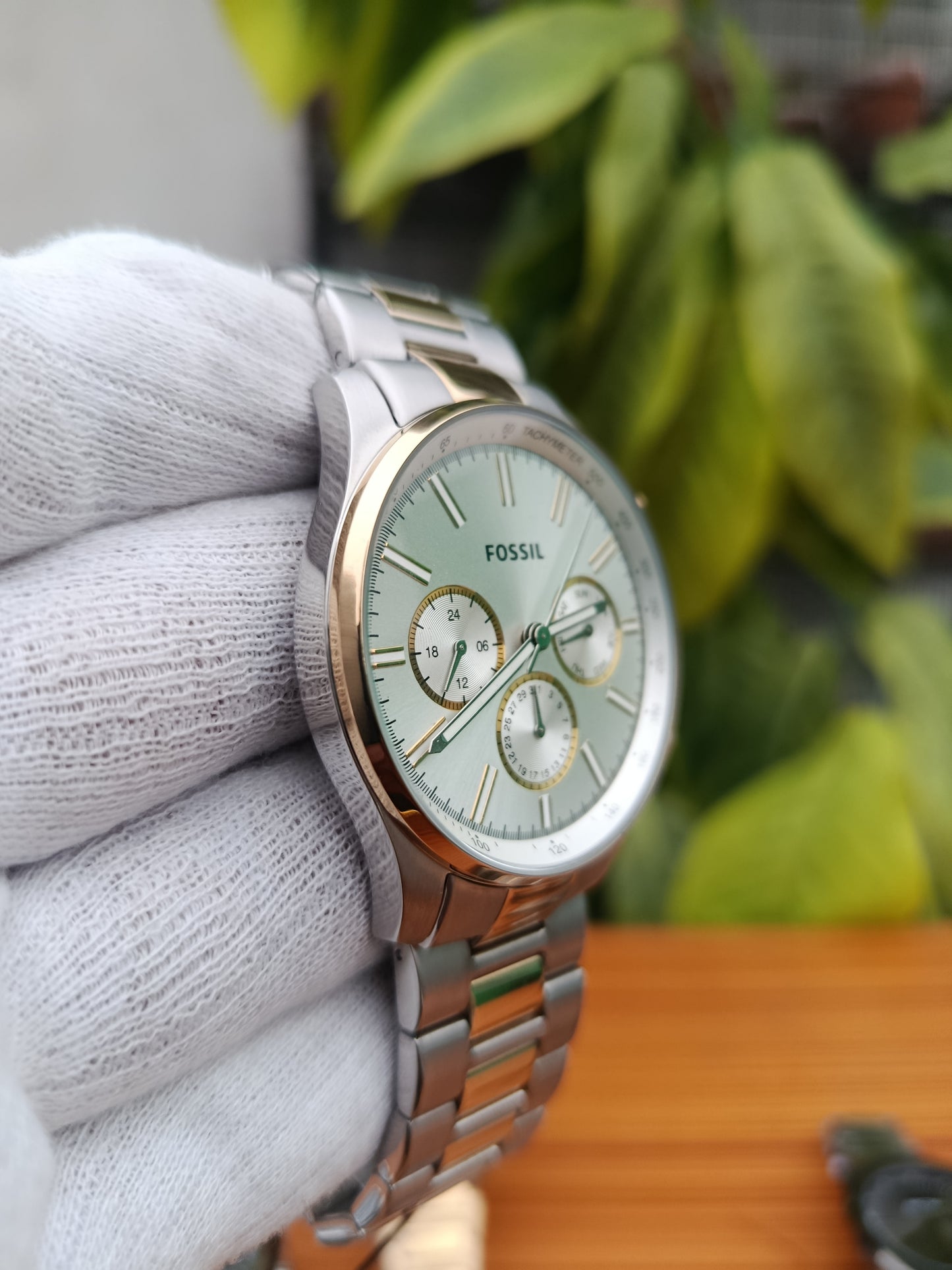 Fossil BQ2693 Men’s Watch | Silver Dial Stainless Steel Quartz