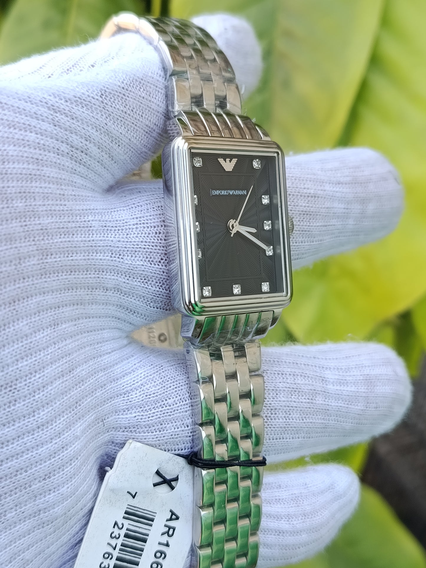 Emporio Armani AR1665 Women’s Watch – Stainless Steel Bracelet & Silver Dial Quartz