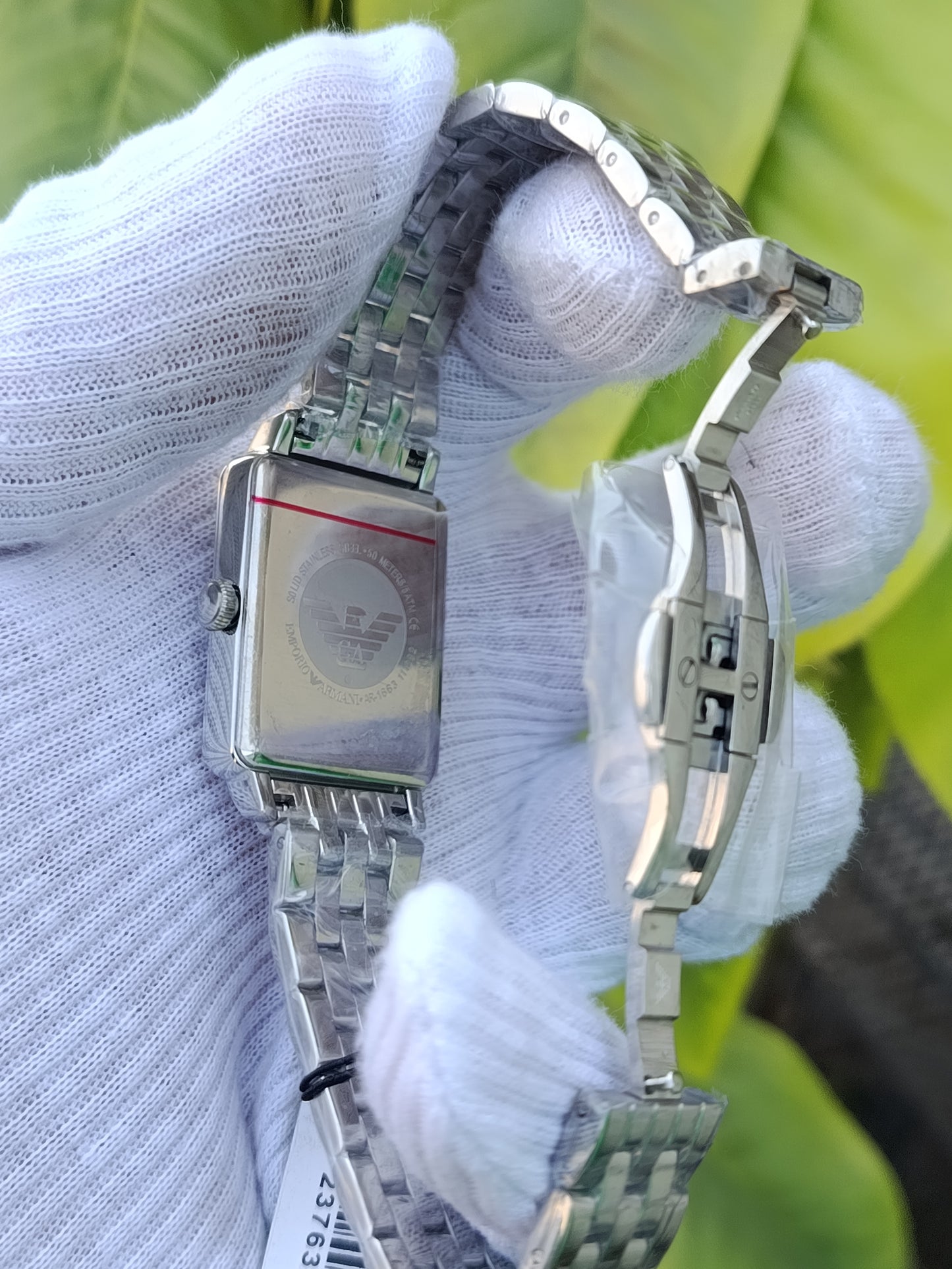 Emporio Armani AR1665 Women’s Watch – Stainless Steel Bracelet & Silver Dial Quartz