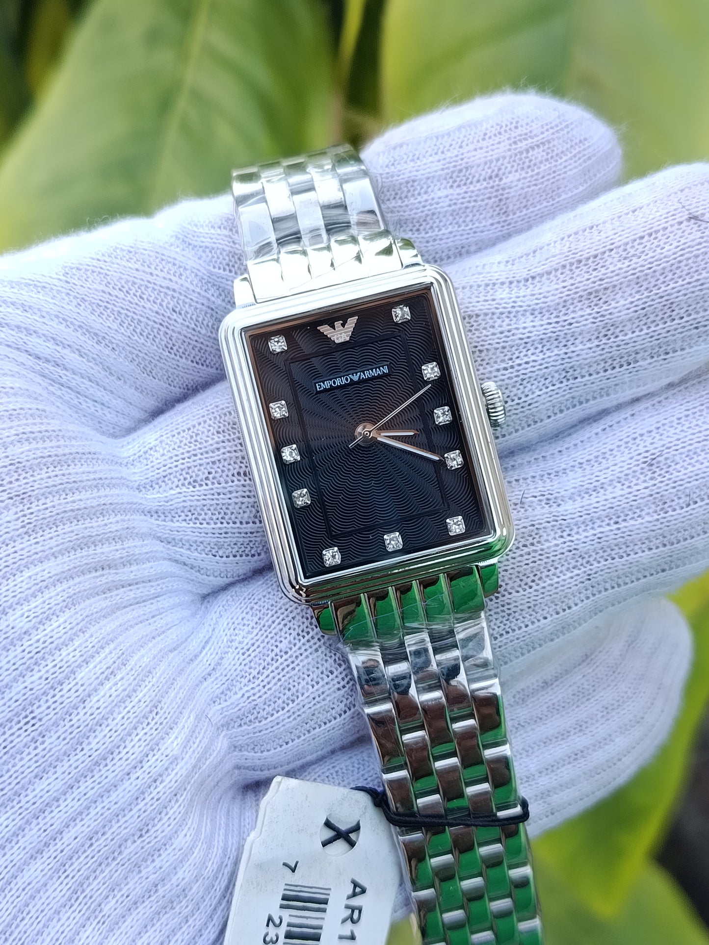 Emporio Armani AR1665 Women’s Watch – Stainless Steel Bracelet & Silver Dial Quartz