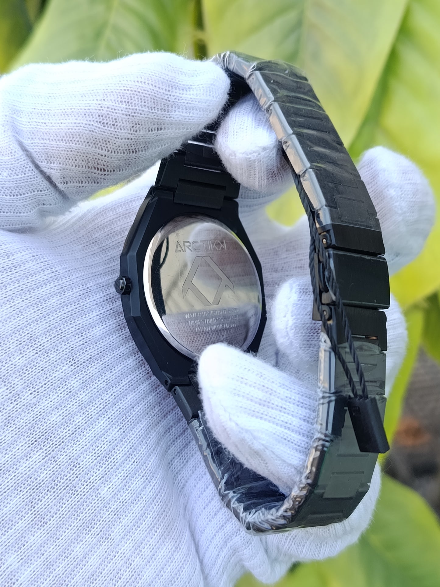 Arctik Cargo Men’s Black Slim Watch – Quartz Movement, Minimal Design