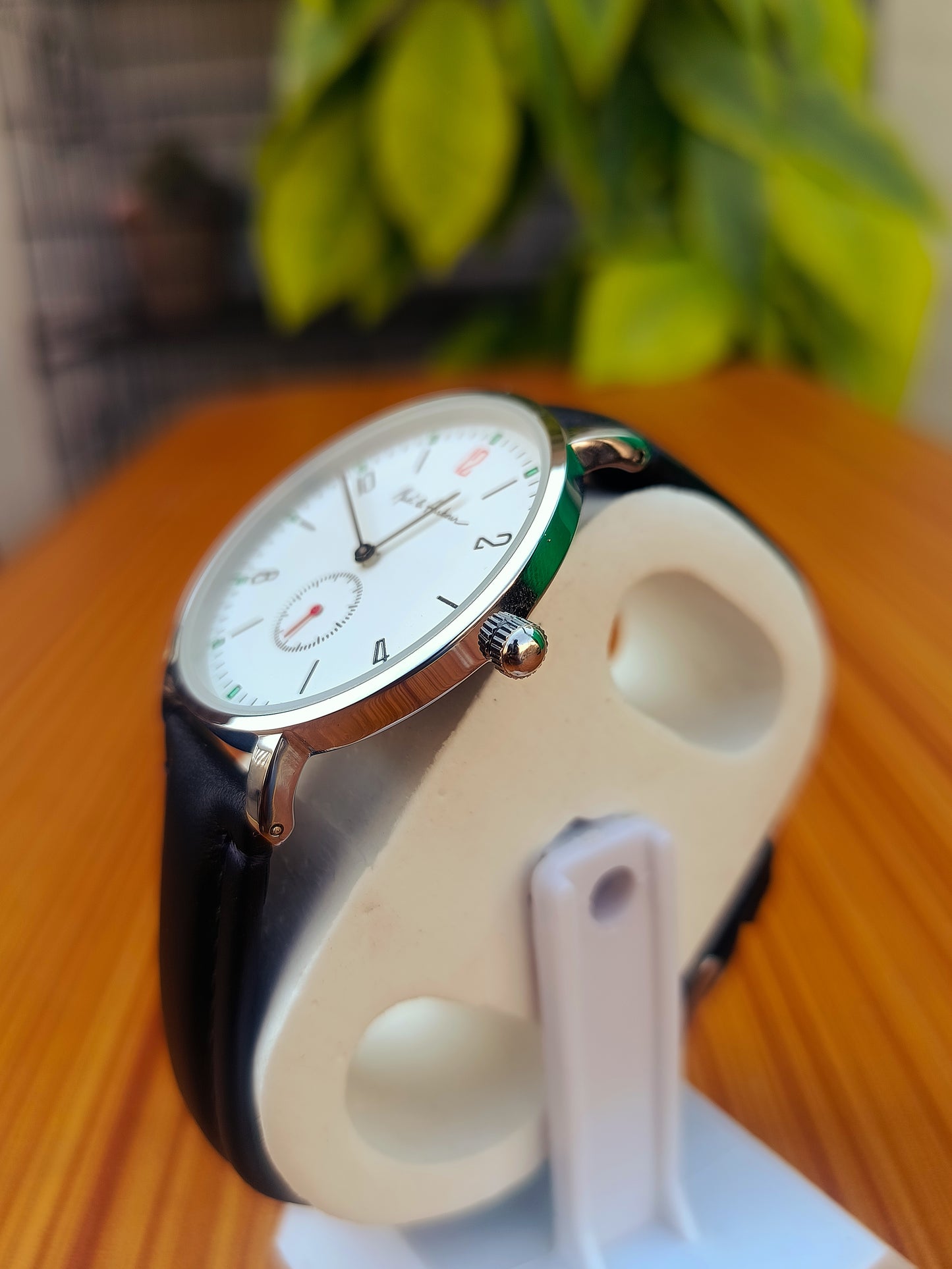 Mast & Harbour Men White Analogue Watch MH8-A | Minimal Dial | Stylish Design