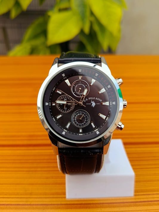 U.S. Polo Assn T0155 Men’s Watch | Classic Analog Design