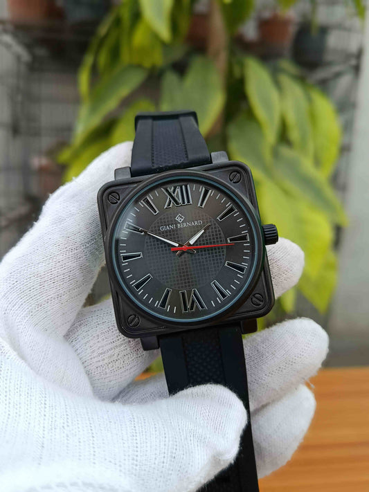 Giani Bernard GB-114C Men's Watch – Stainless Steel Quartz Classic Wrist Watch