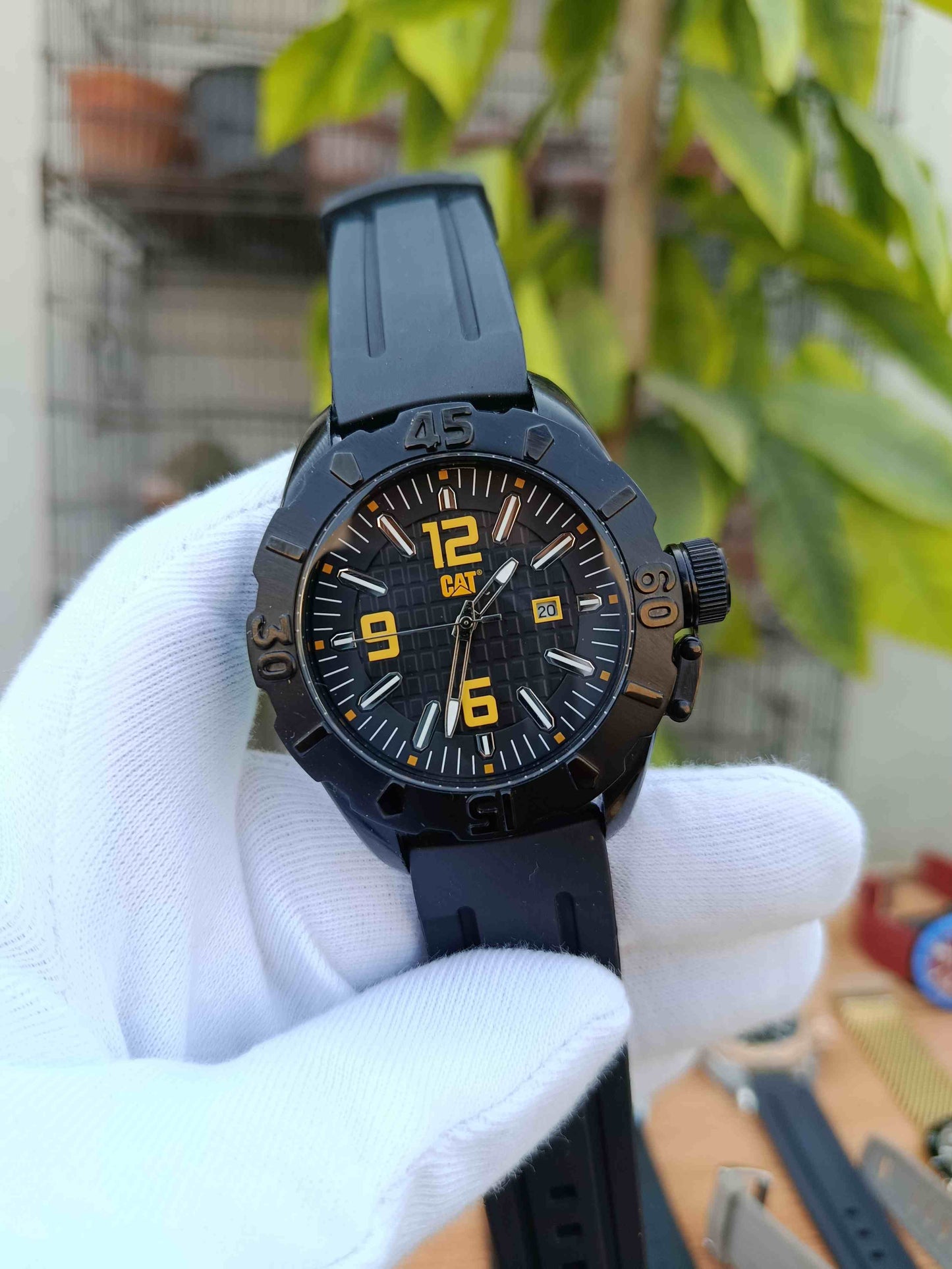 CAT BIGCAP Men’s Black Analogue Watch - P1.161.20.127