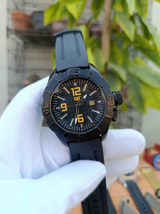 CAT BIGCAP Men’s Black Analogue Watch - P1.161.20.127