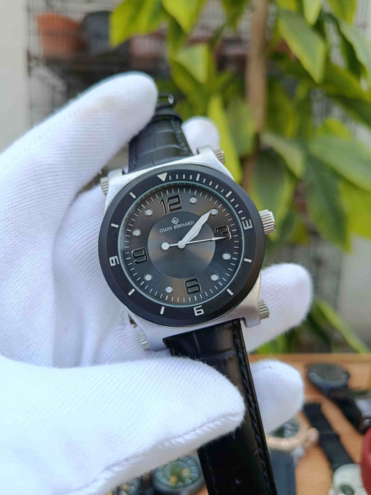 Giani Bernard GB-106D Analog Multi-Colour Dial Men's Watch | Stainless Steel