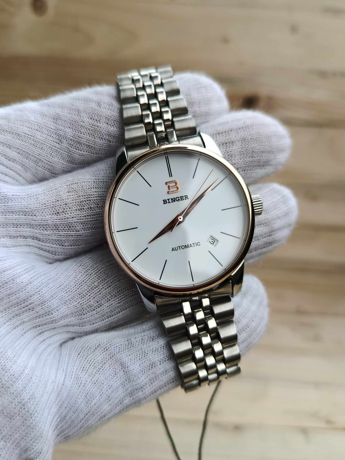 BINGER B-5005M-2 Men's Luxury Mechanical Watch