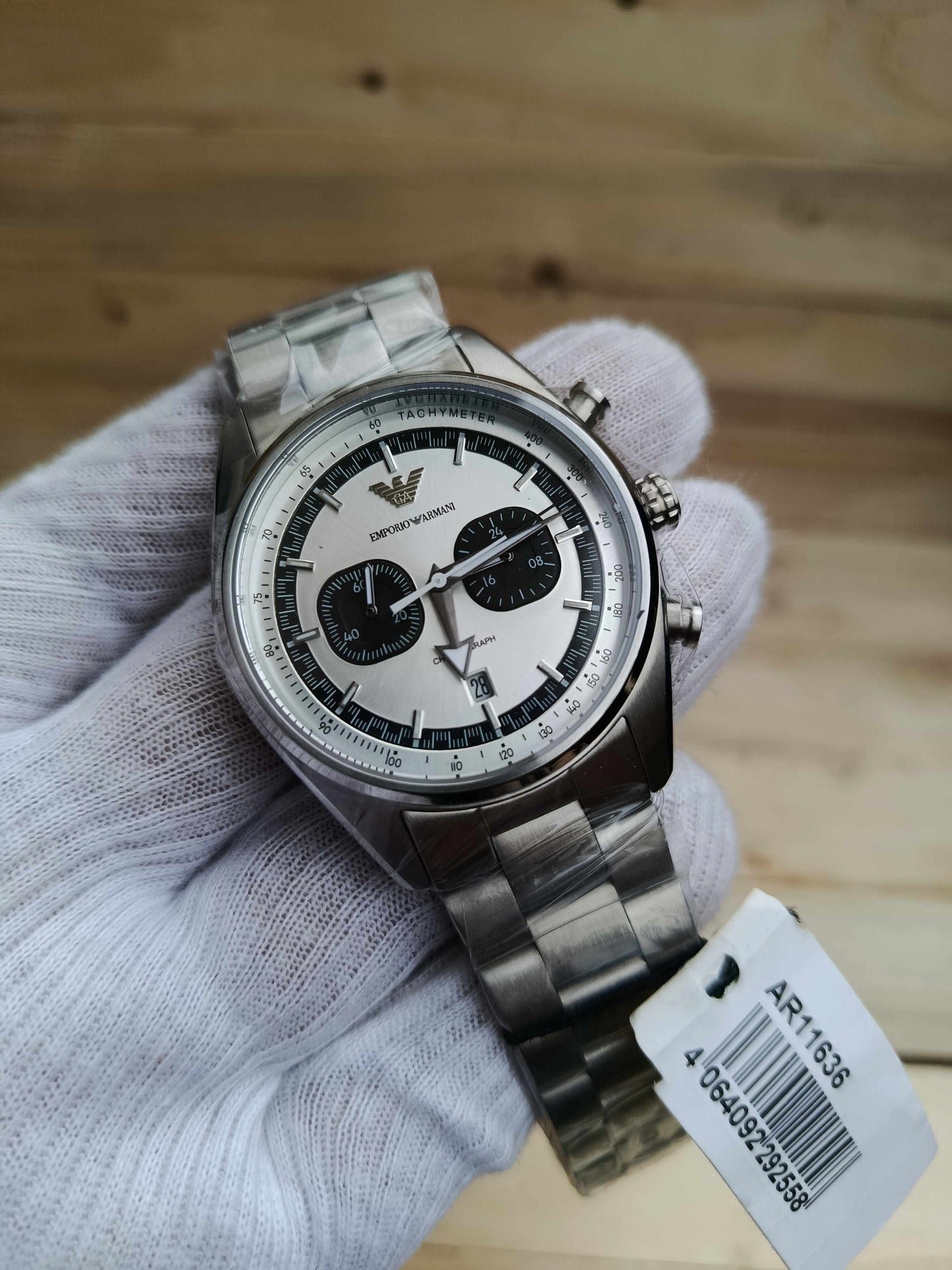 Emporio Armani AR11636 Racer Chronograph Watch for Men