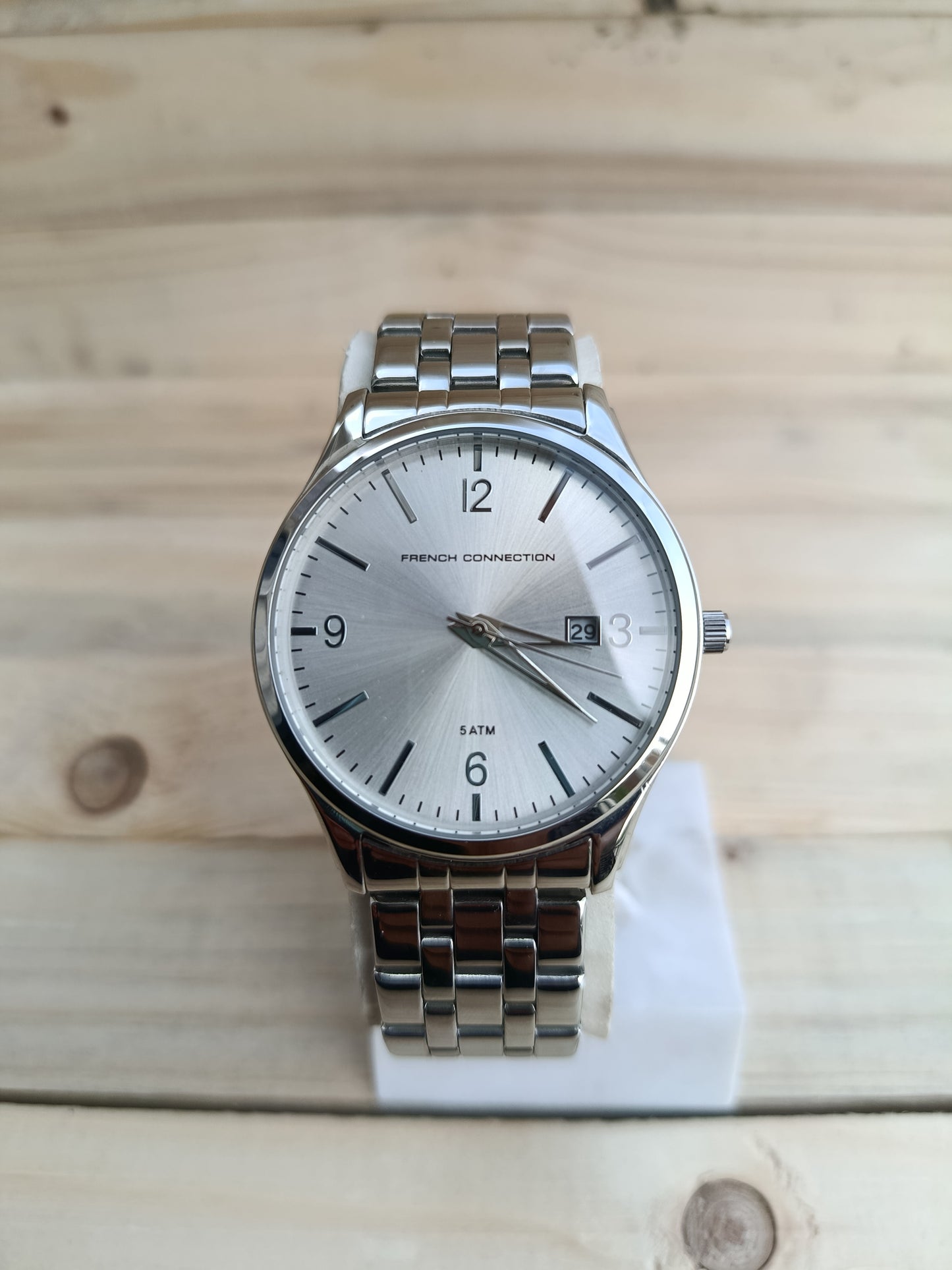 French Connection Men's Slim Stainless Steel Watch