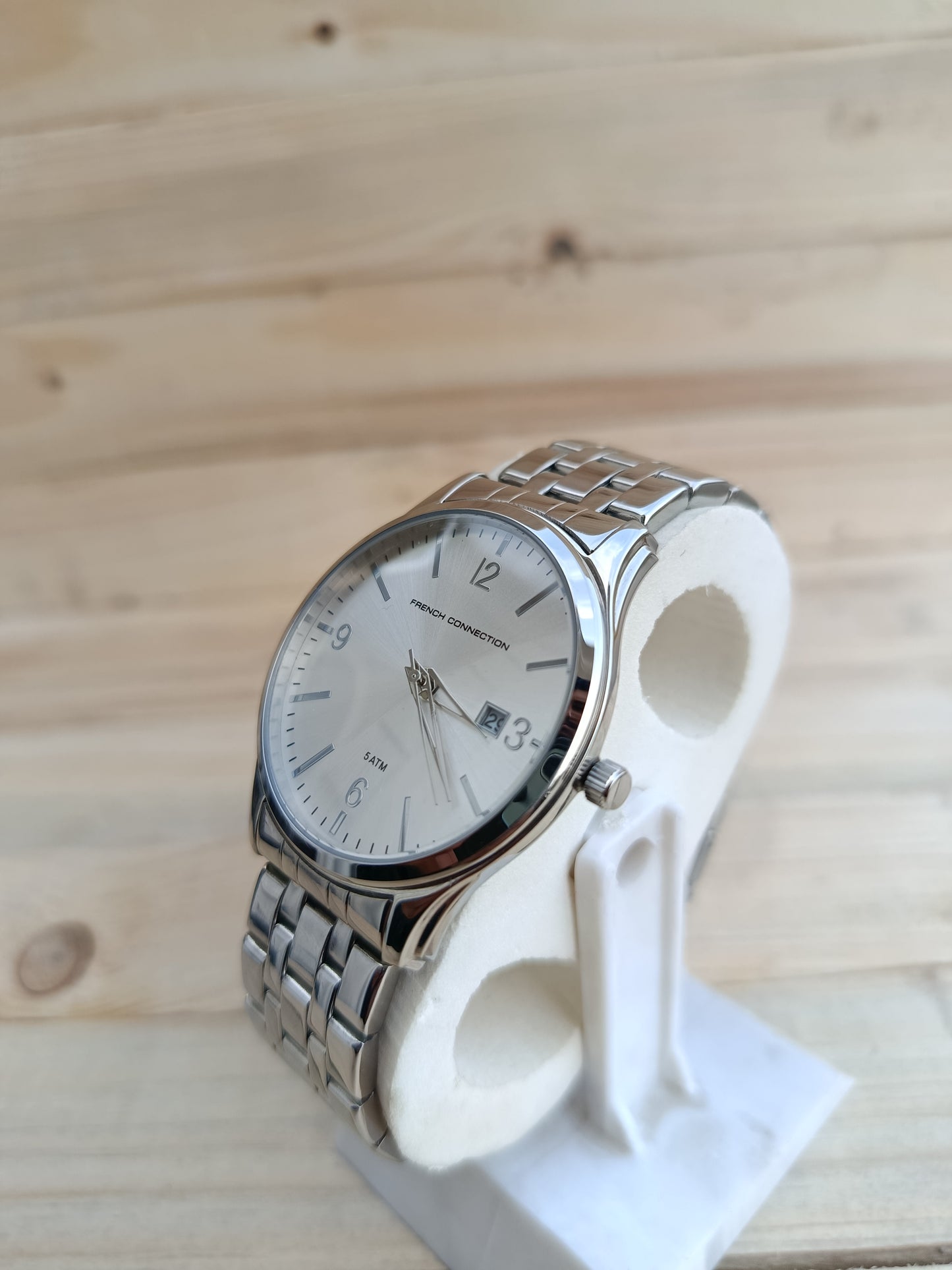 French Connection Men's Slim Stainless Steel Watch