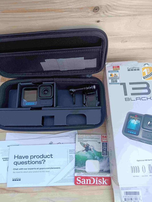 GoPro HERO 13 Black Action Camera – 5.7K Video, HyperSmooth Stabilization