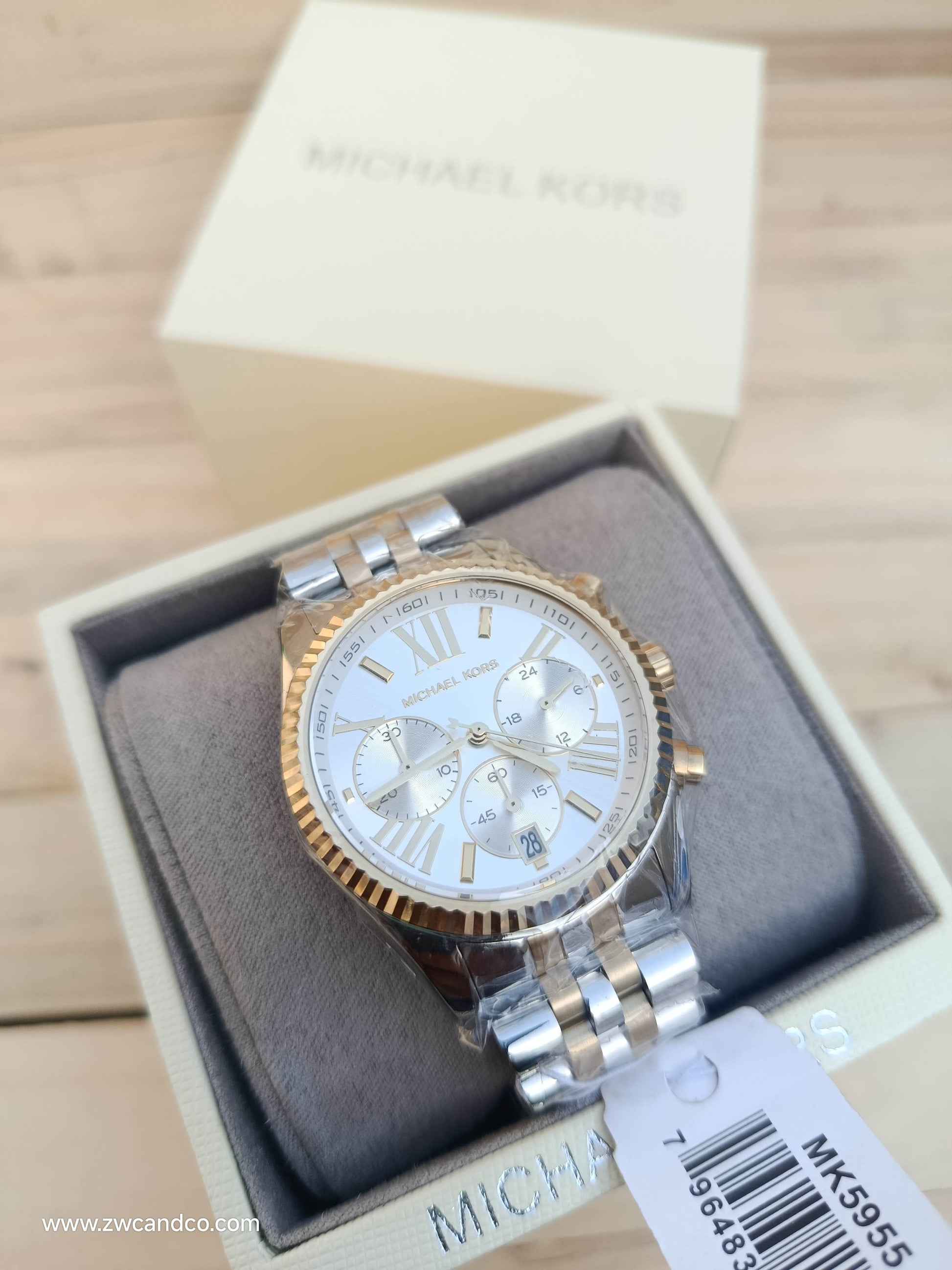 Mk6555 Michael Kors Bradshaw Two-Tone Chronograph Watch (Model: MK5955) – ZWC ...