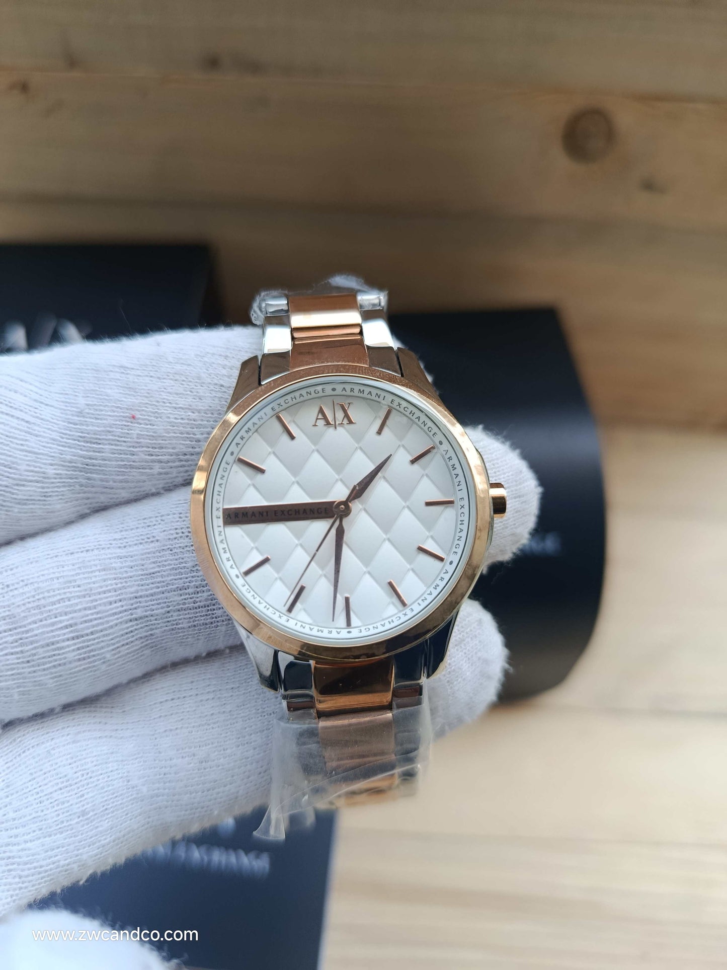 Armani Exchange Women’s Stainless Steel Silver Dial 36mm Watch AX5210