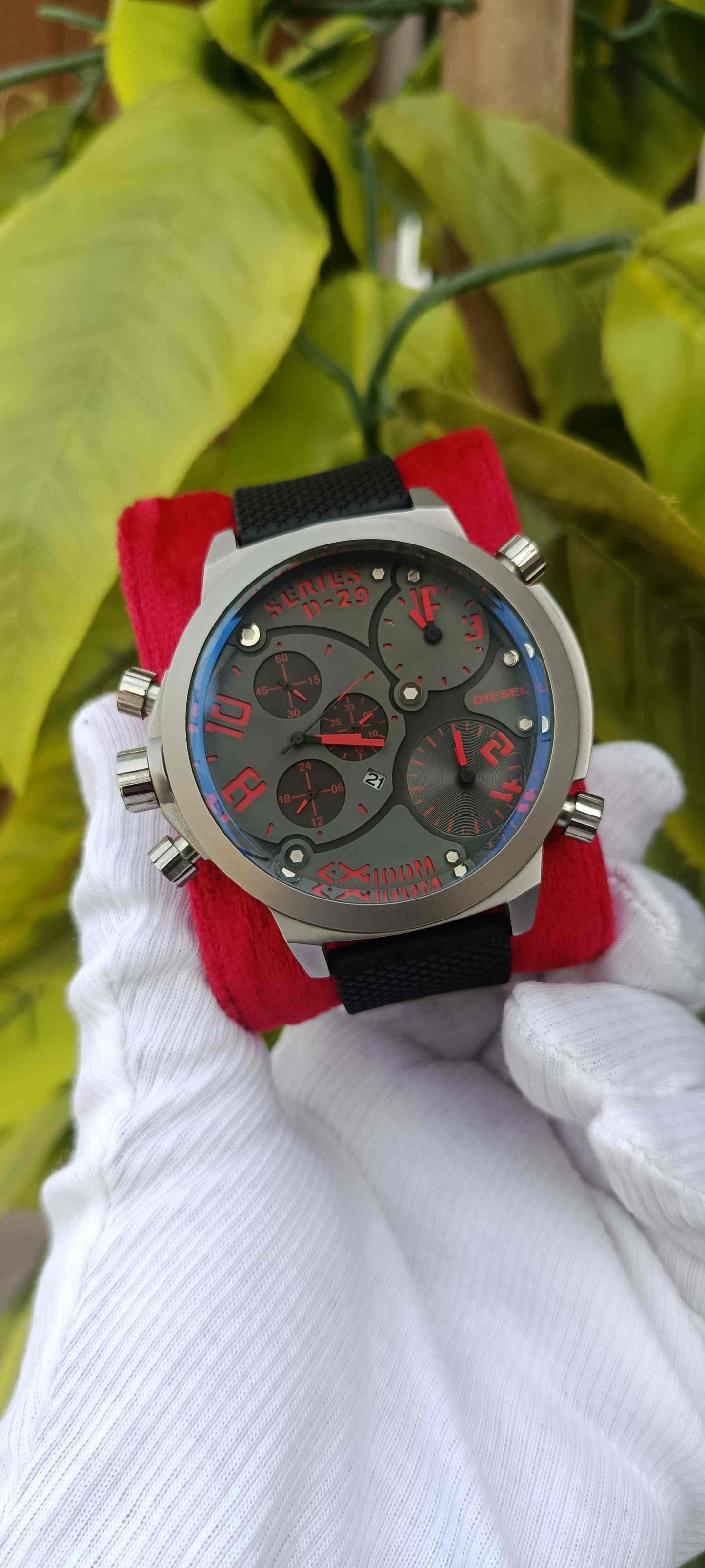 Diesel "Series 11-29" Oversized Chronograph Watch