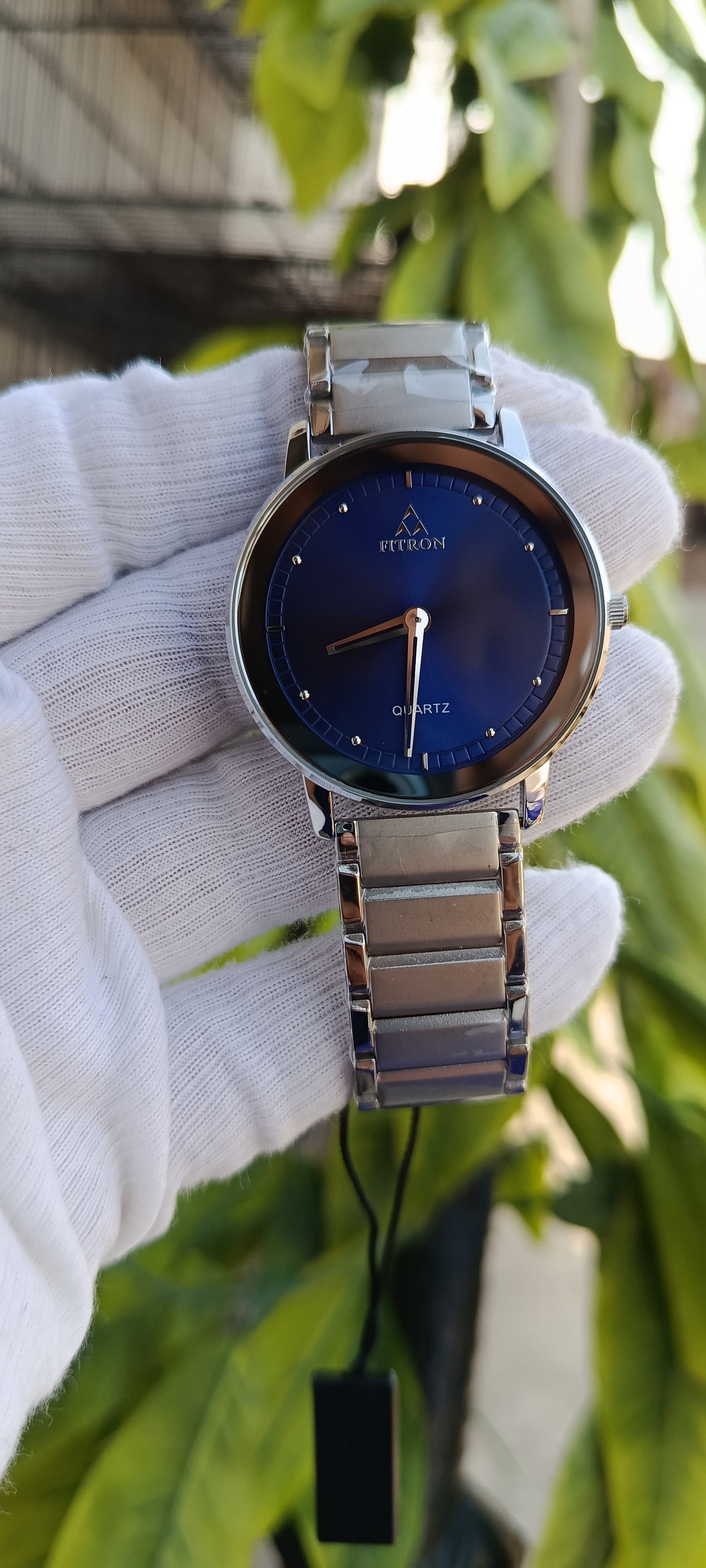 Fitron  Men's Quartz Watch – Premium Blue Dial