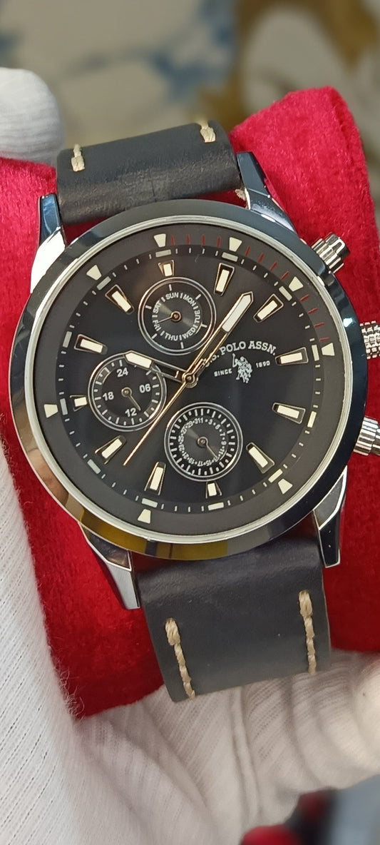 U.S. Polo Assn T0155 Men’s Watch | Classic Analog Design