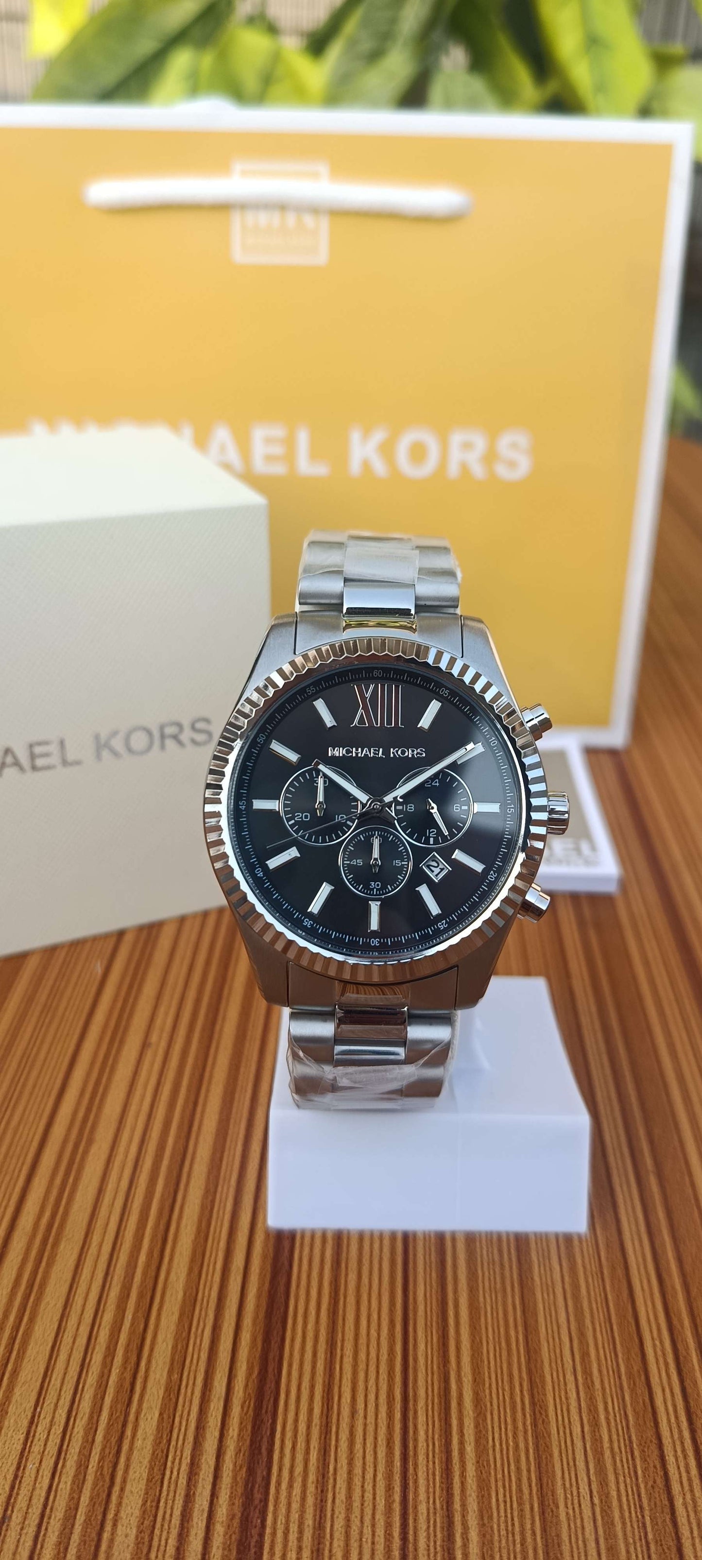 Michael Kors Men's Lexington Chronograph watch, specifically model MK1091