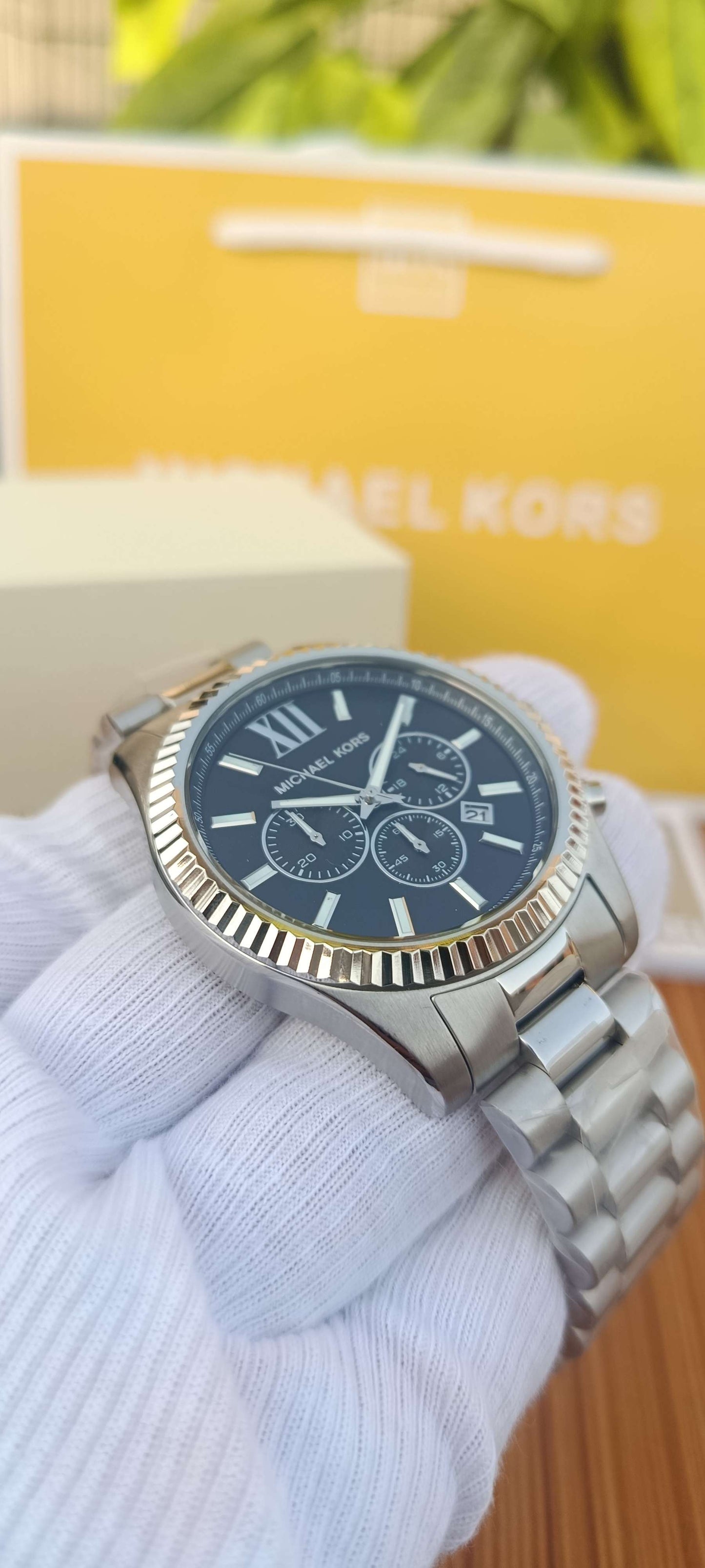 Michael Kors Men's Lexington Chronograph watch, specifically model MK1091