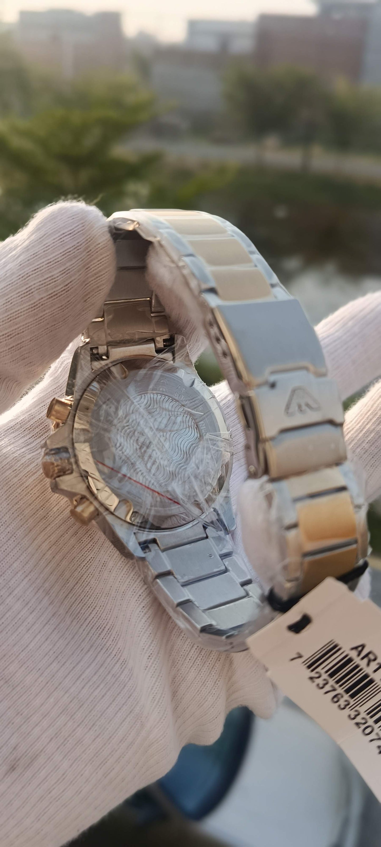 Emporio Armani Men’s Two-Tone Stainless Steel Chronograph Watch - AR11606