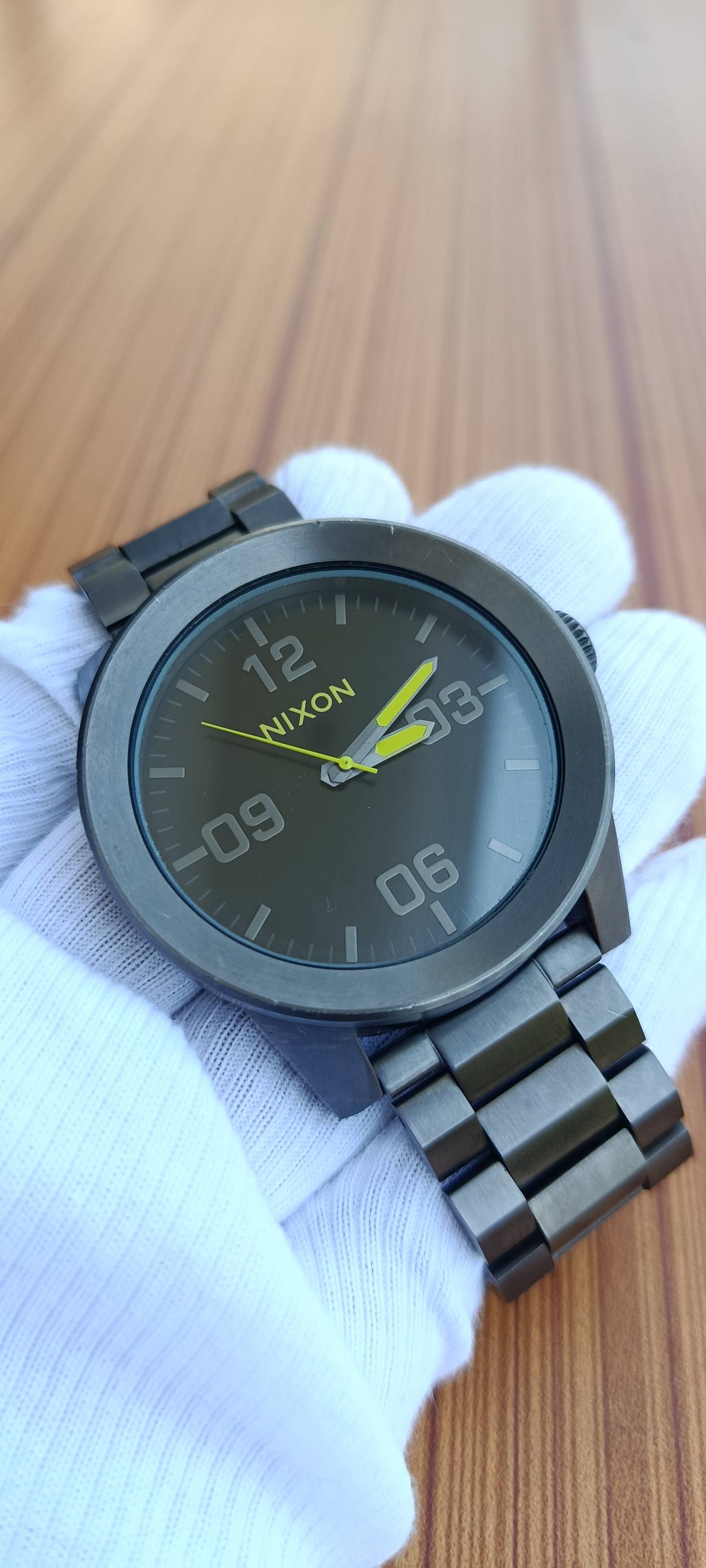Nixon Men's Black Stainless Steel Watch | A346-5002