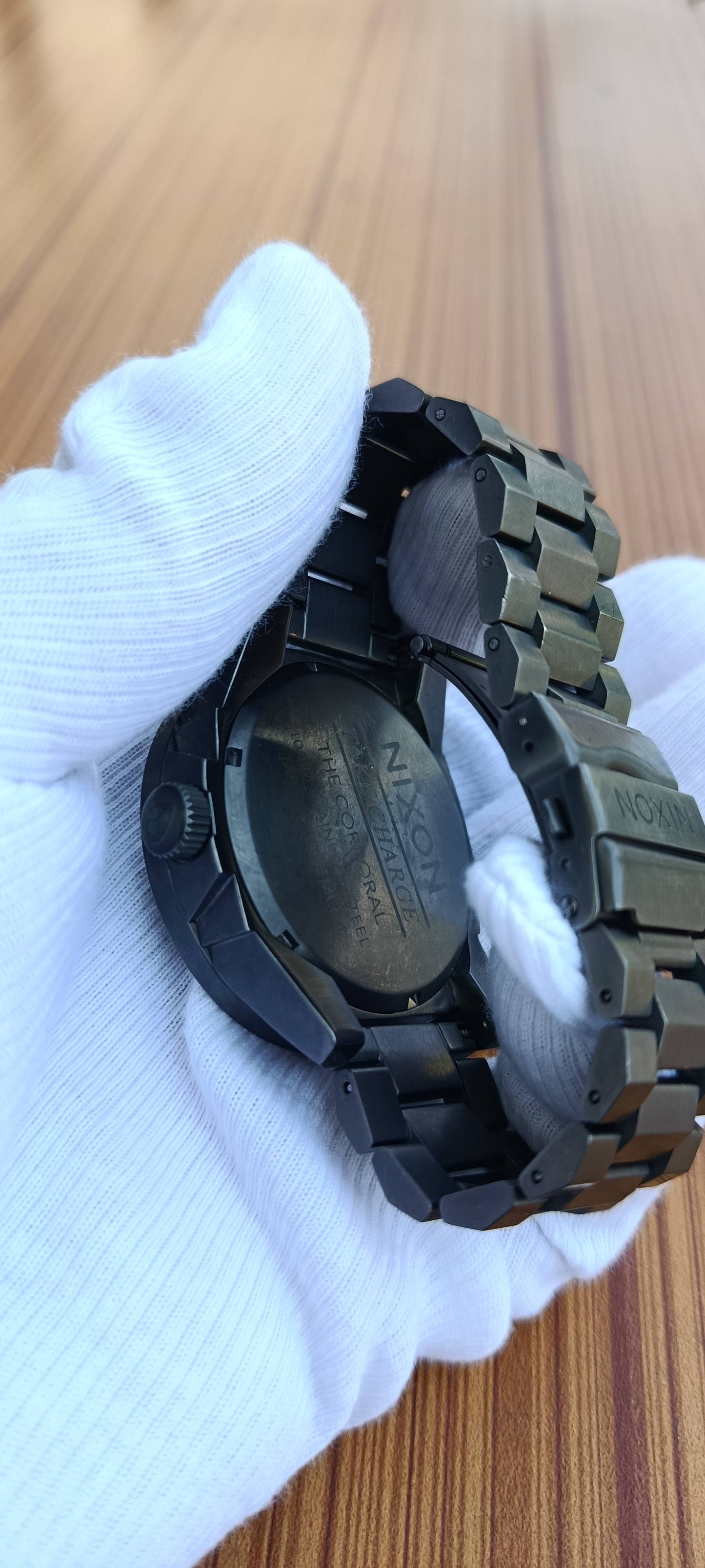 Nixon Men's Black Stainless Steel Watch | A346-5002