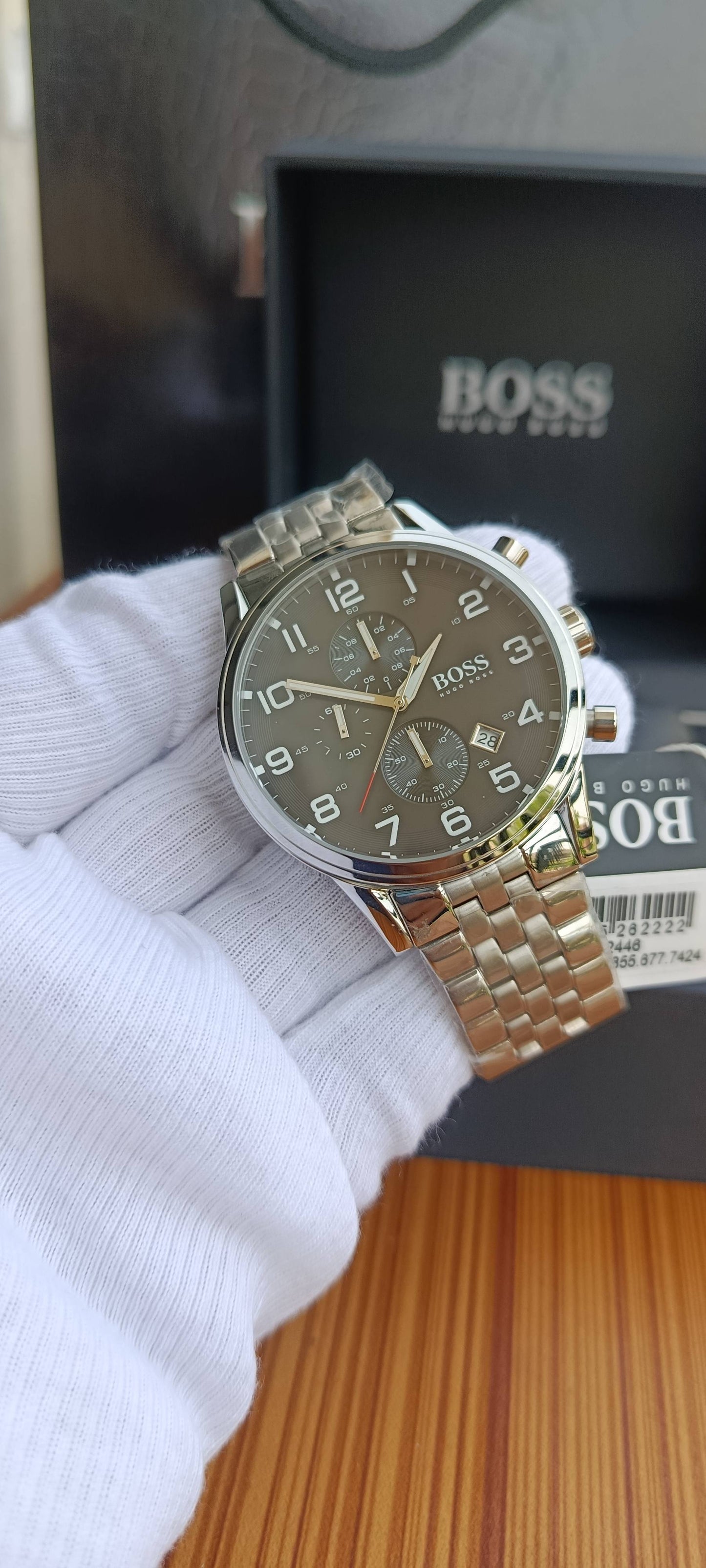 HUGO BOSS Men's Aeroliner Chronograph Watch - Model 1512446