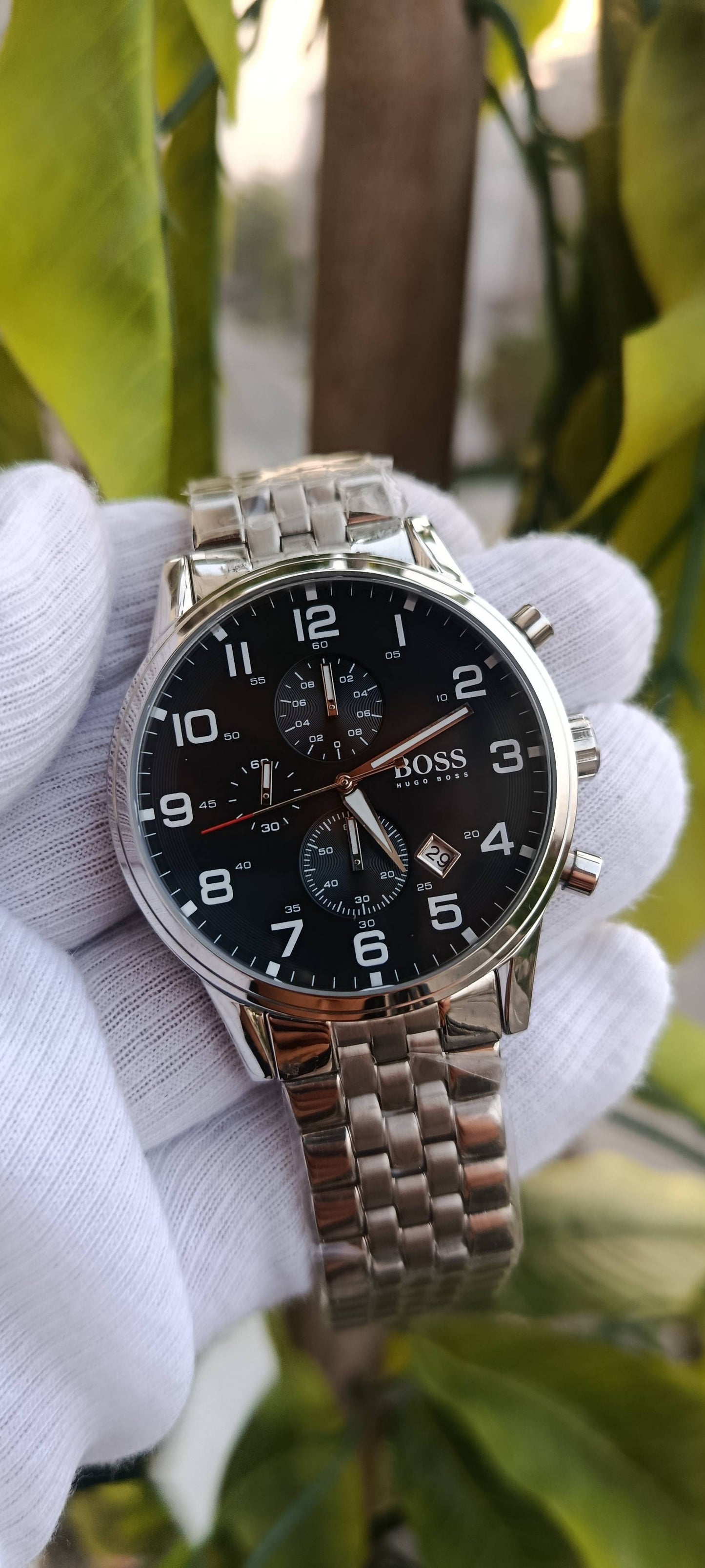 HUGO BOSS Men's Aeroliner Chronograph Watch - Model 1512446
