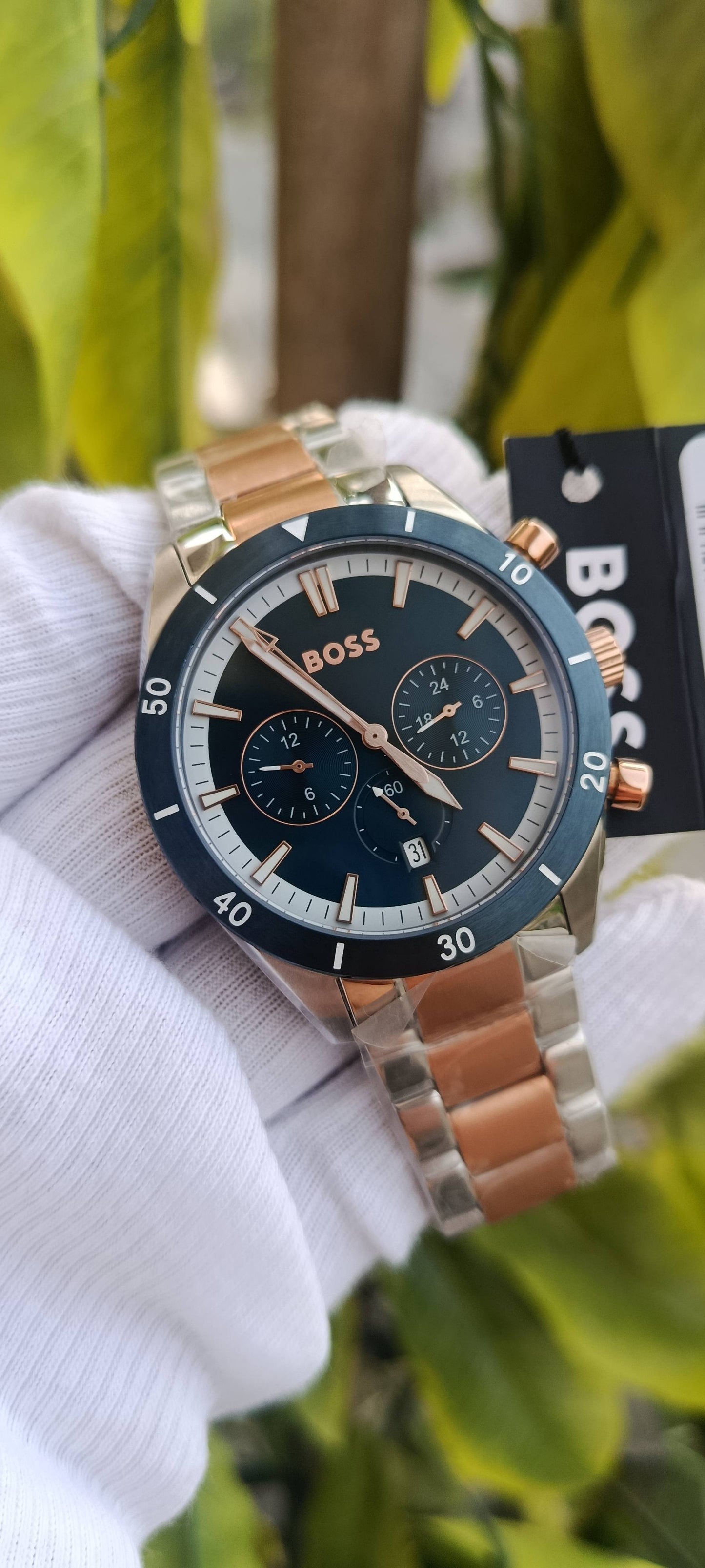 BOSS Santiago Chronograph Men’s Watch 45mm – 1513937