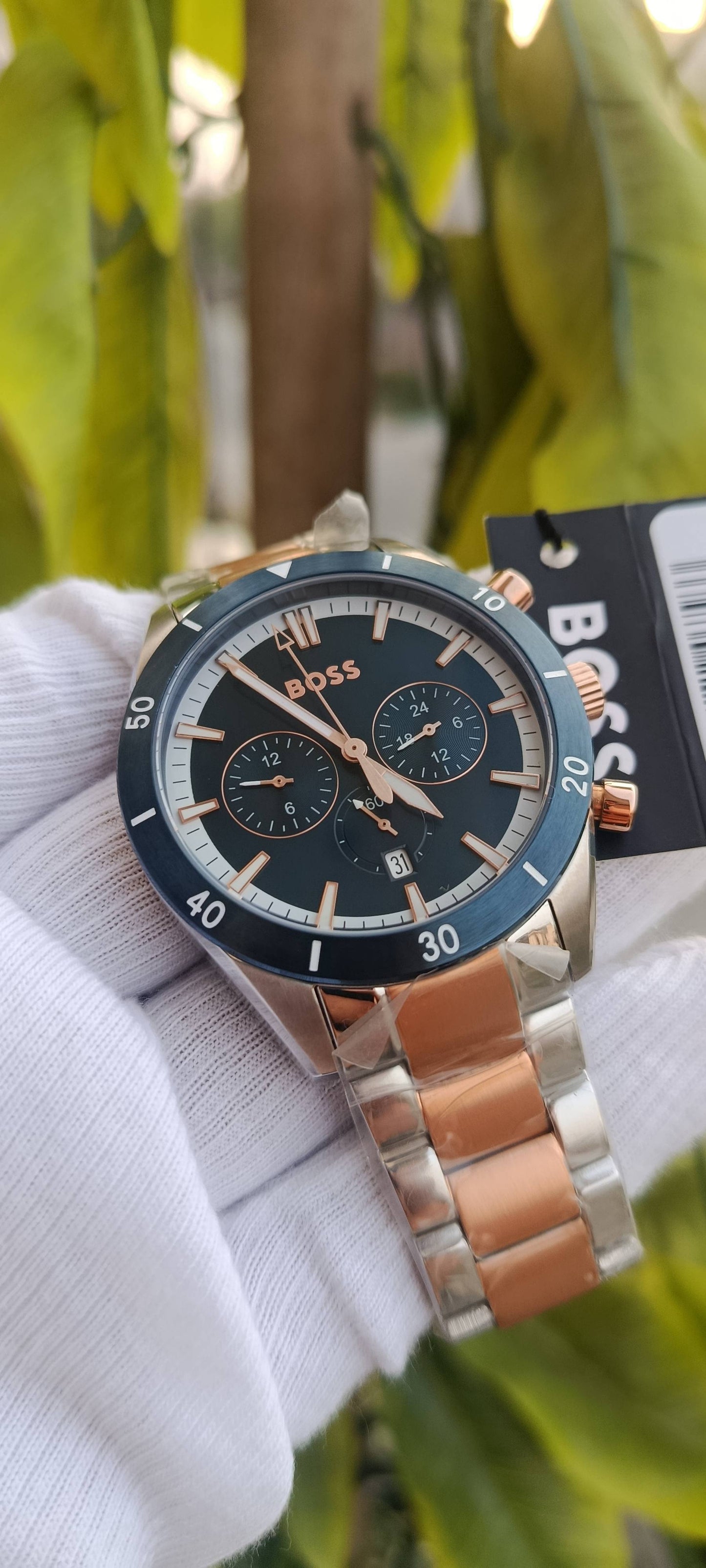 BOSS Santiago Chronograph Men’s Watch 45mm – 1513937