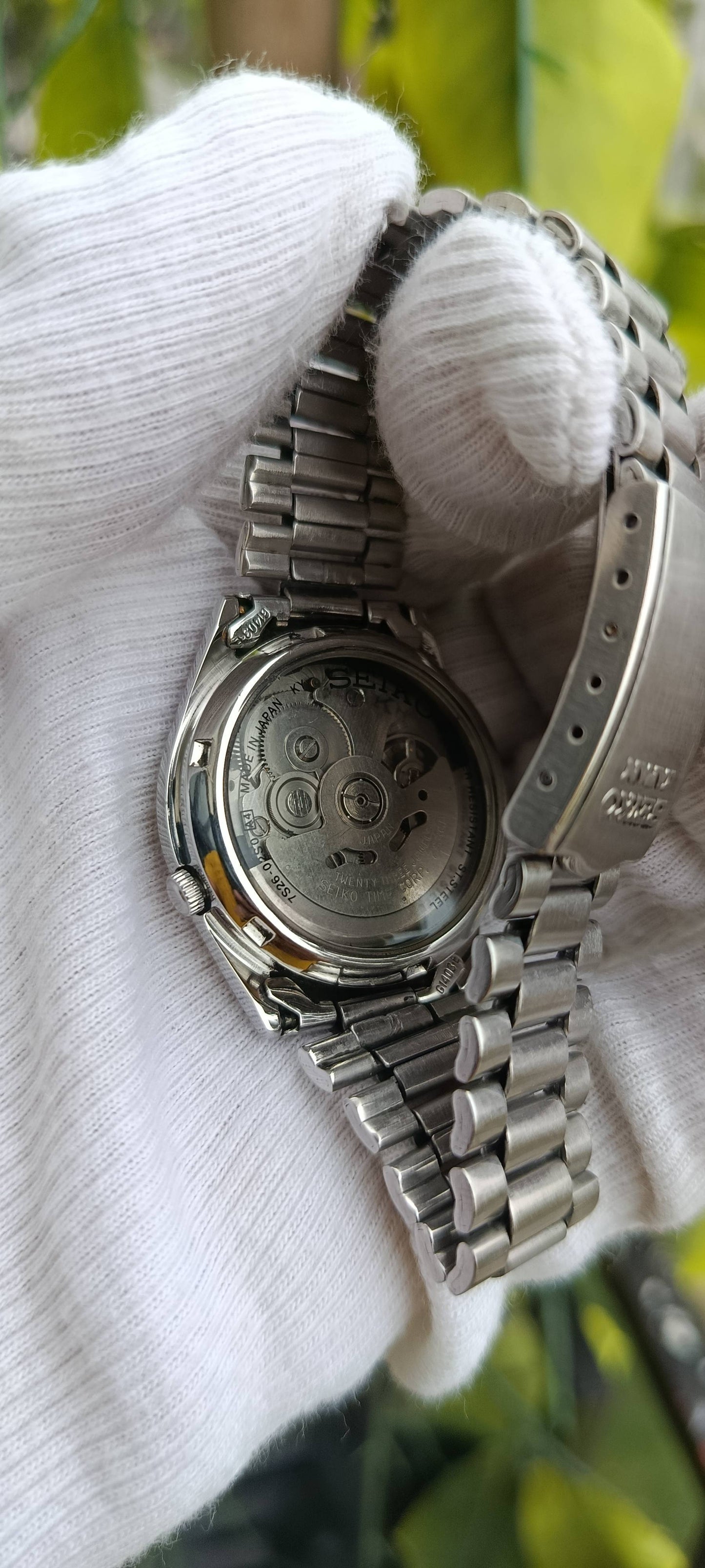 Seiko 5 Automatic Watch – Black/Navy Dial