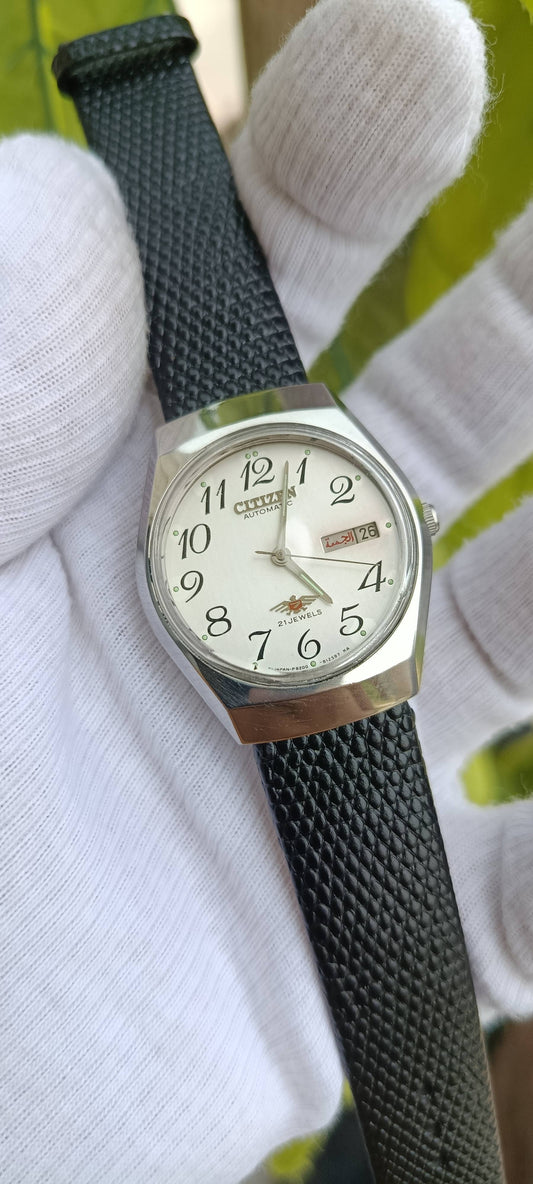 Citizen Automatic Cal. 8200A, 21 jewels, Japan-made