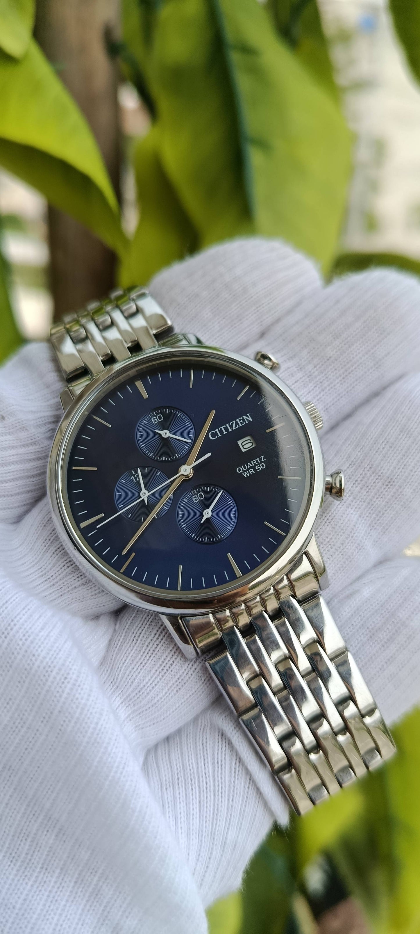 Citizen Quartz Chronograph, movement GN-4-S, Japan movement