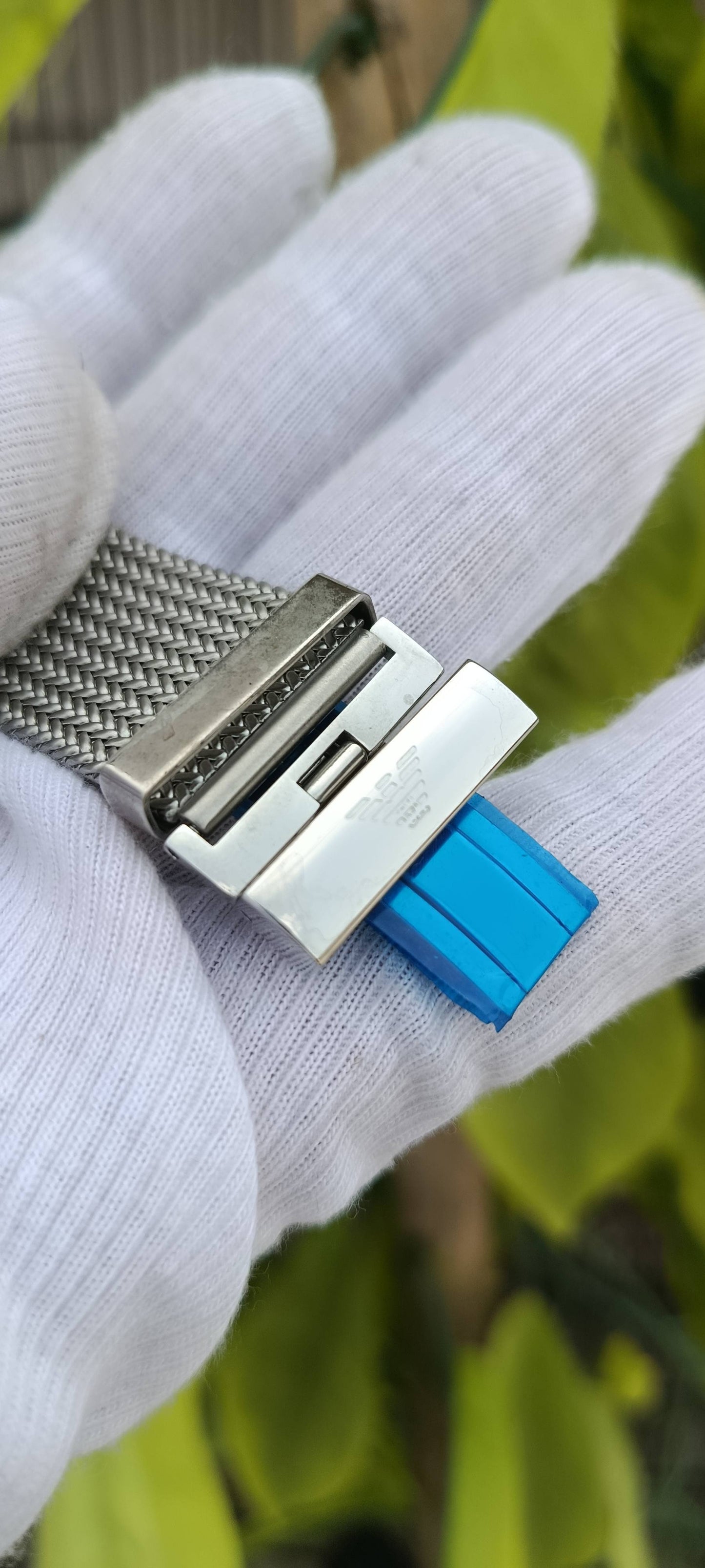 Emporio Armani Men's Rectangular Watch Roman