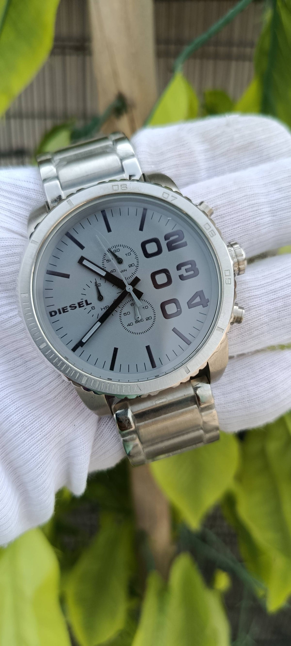 Diesel DZ4215 Men's Oversized Dial Chronograph Watch