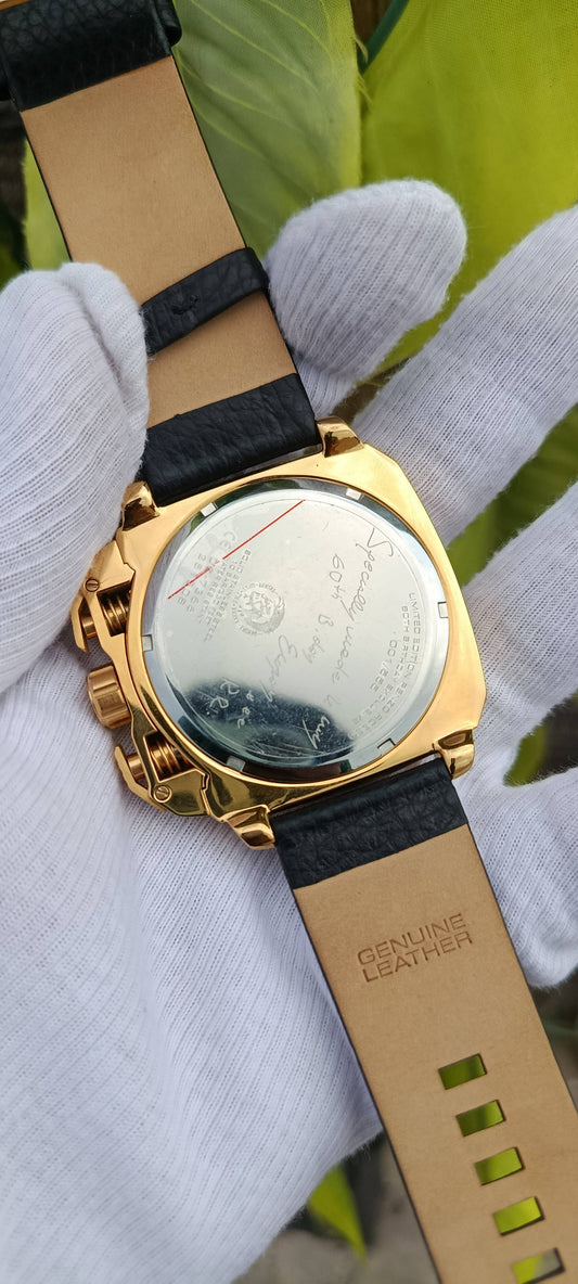 Diesel BAMF Gold-Tone Limited Edition Chronograph Watch