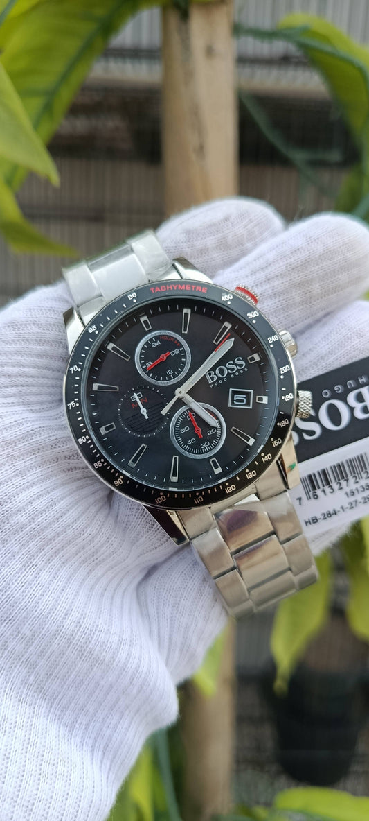 Hugo Boss Allure Chronograph Black Dial Men's Watch – 1513922