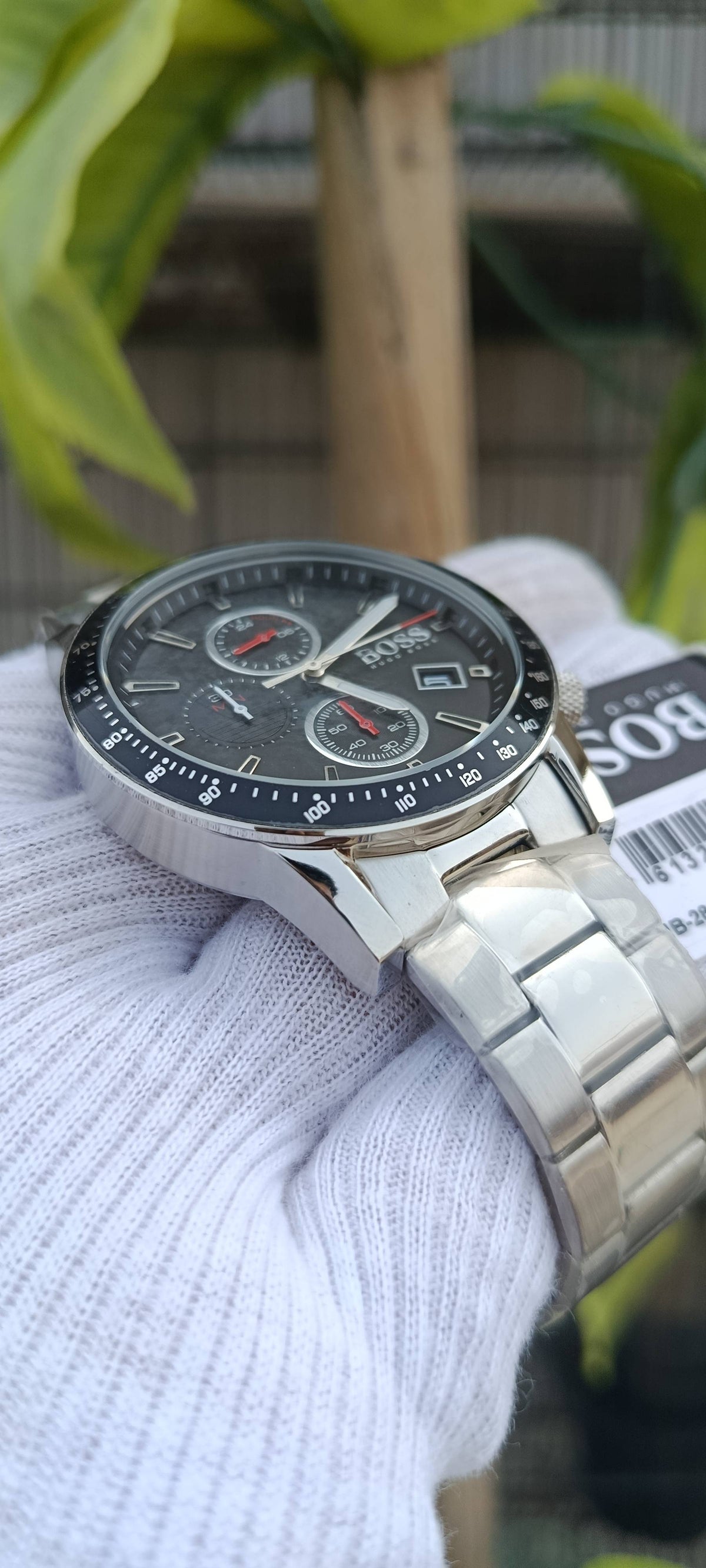 Hugo Boss Allure Chronograph Black Dial Men's Watch – 1513922