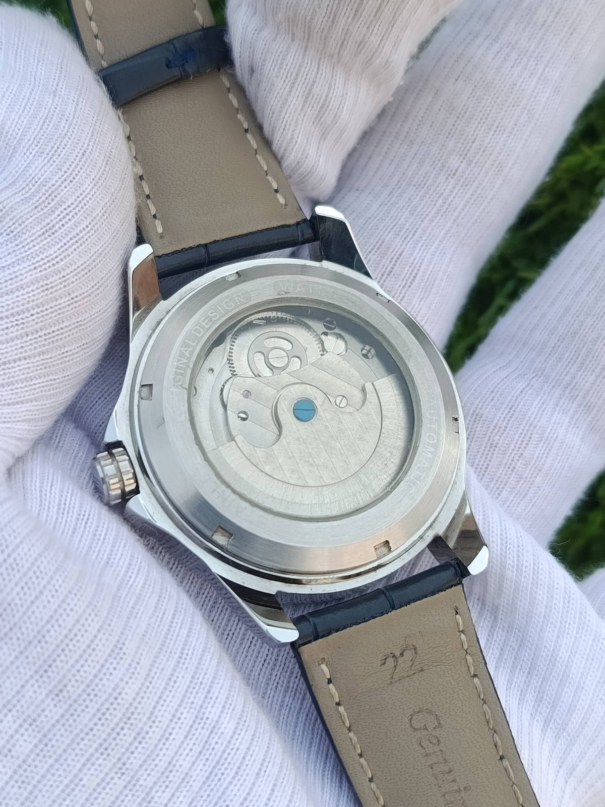 Mesdun Perpetual Moon Open Heart Automatic Men's Watch