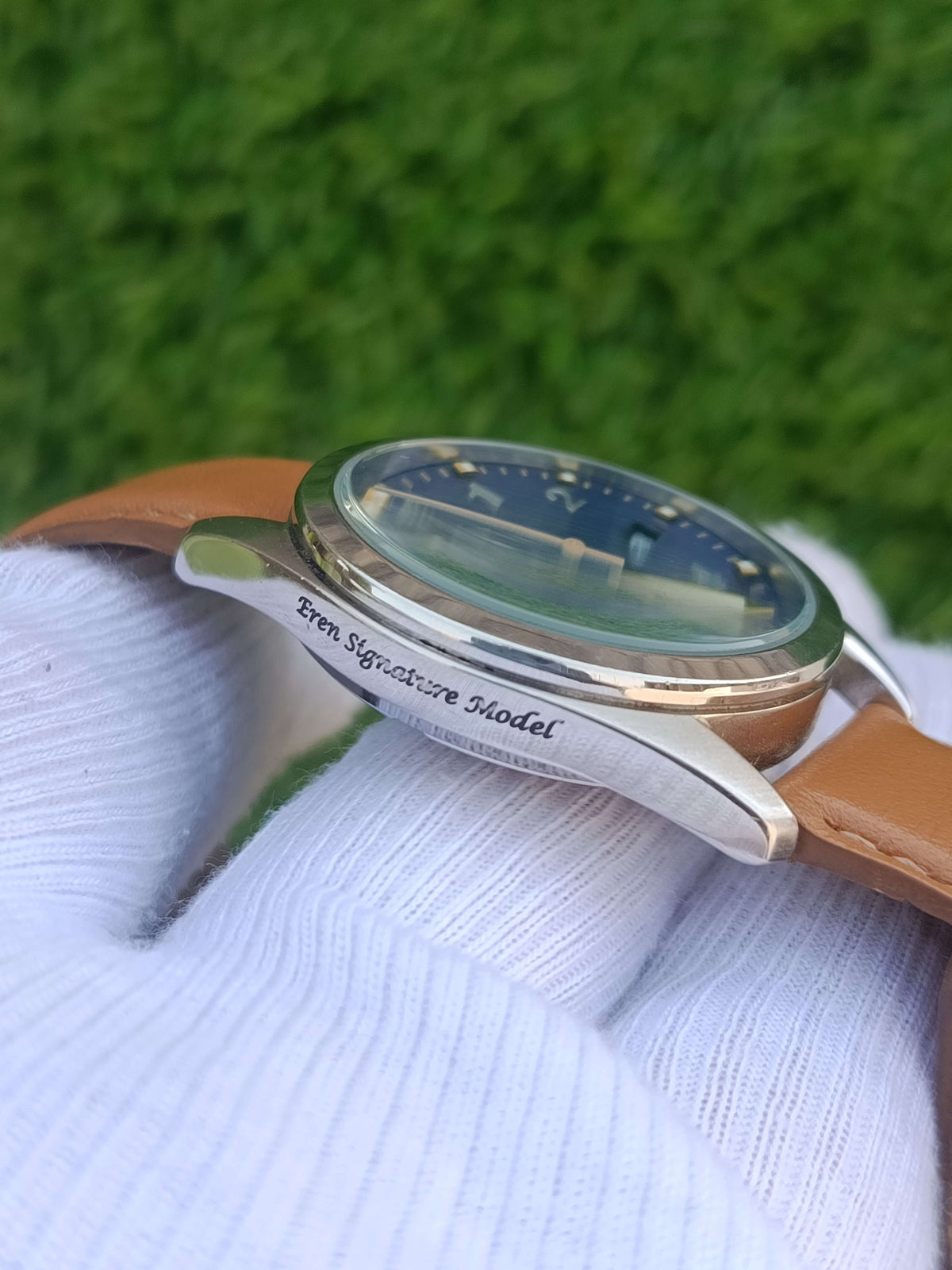Wired x Attack on Titan Eren Signature Model Watch Blue Dial Survey Corps Limited Edition