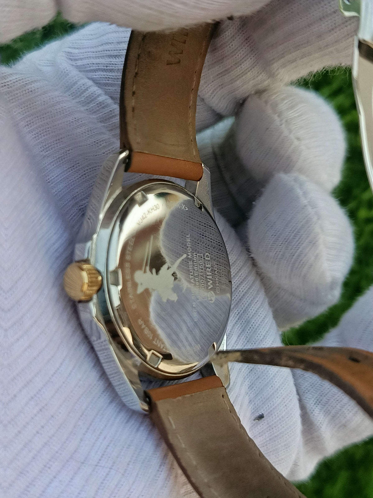 Wired x Attack on Titan Eren Signature Model Watch Blue Dial Survey Corps Limited Edition