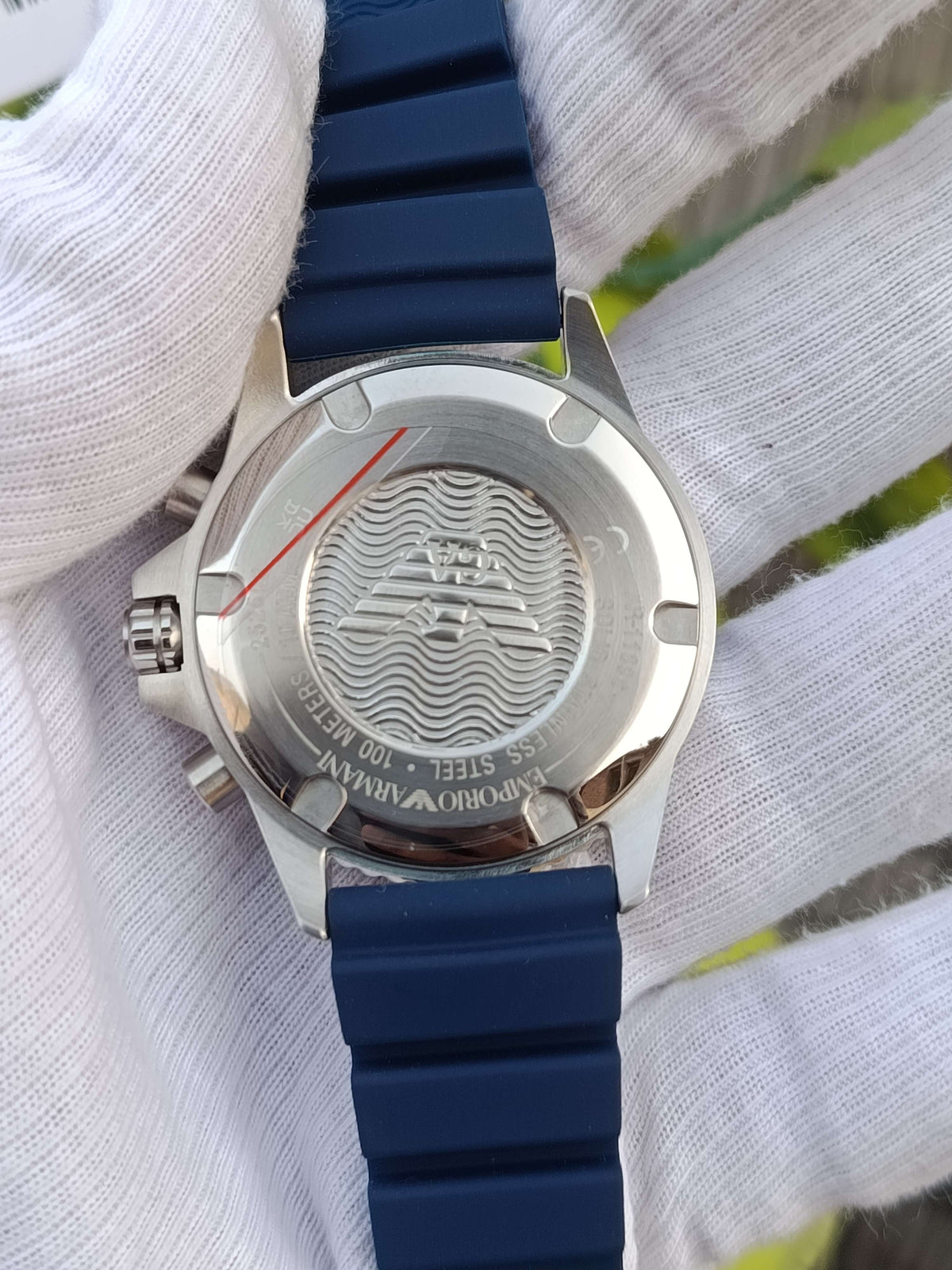 Emporio Armani AR11696 World Explorer Men's Solar Chronograph Watch